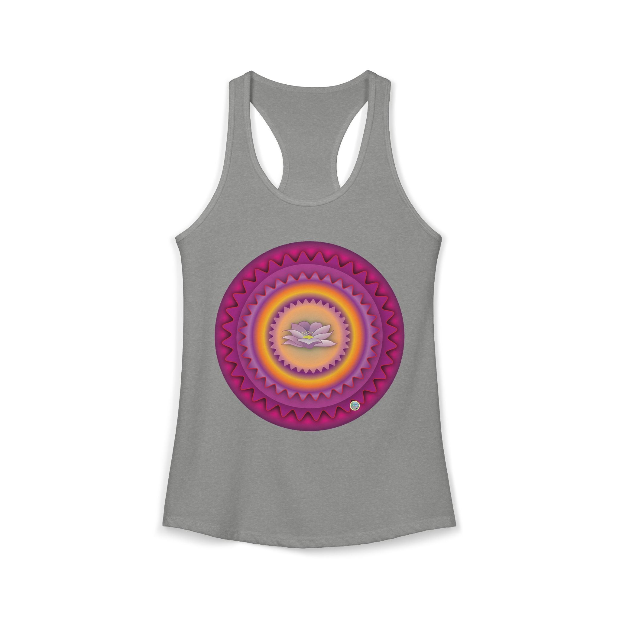 Lotus Petals Racerback Tank