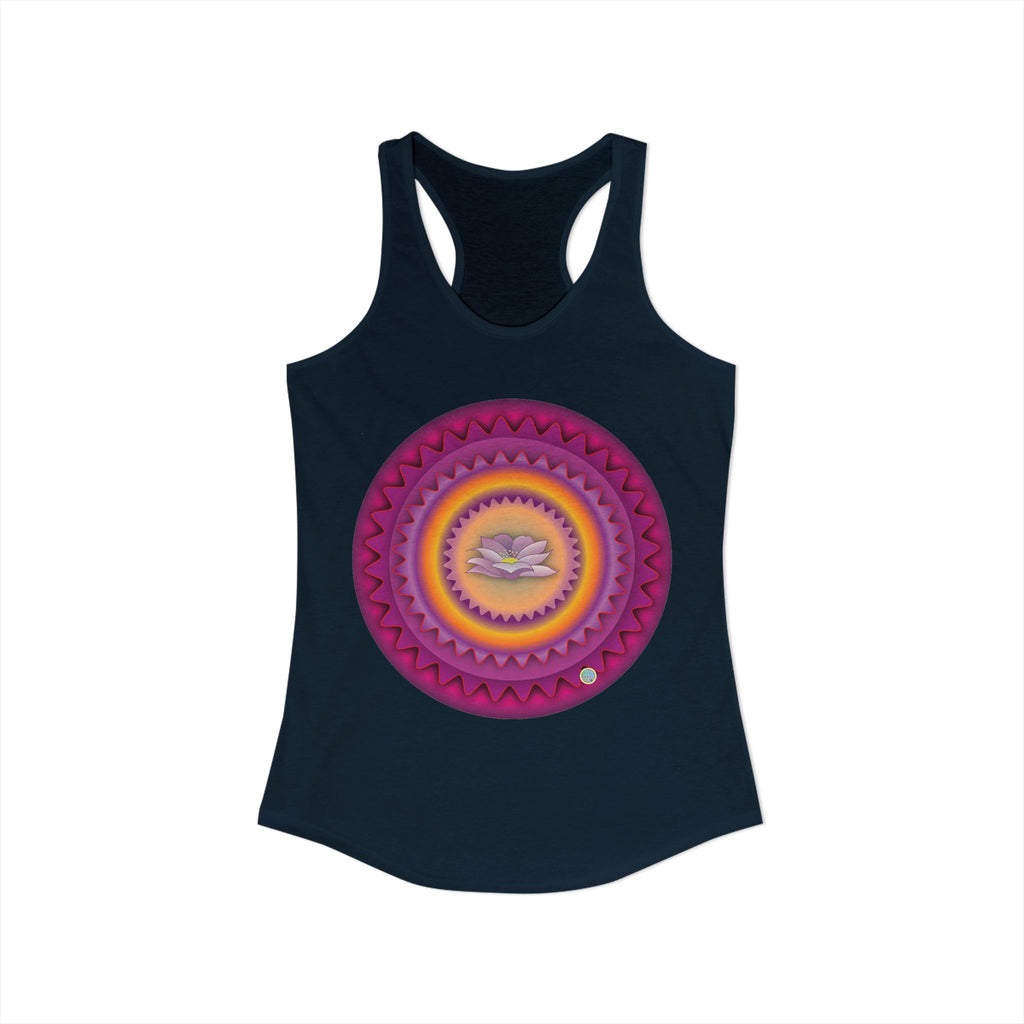 Lotus Petals Racerback Tank