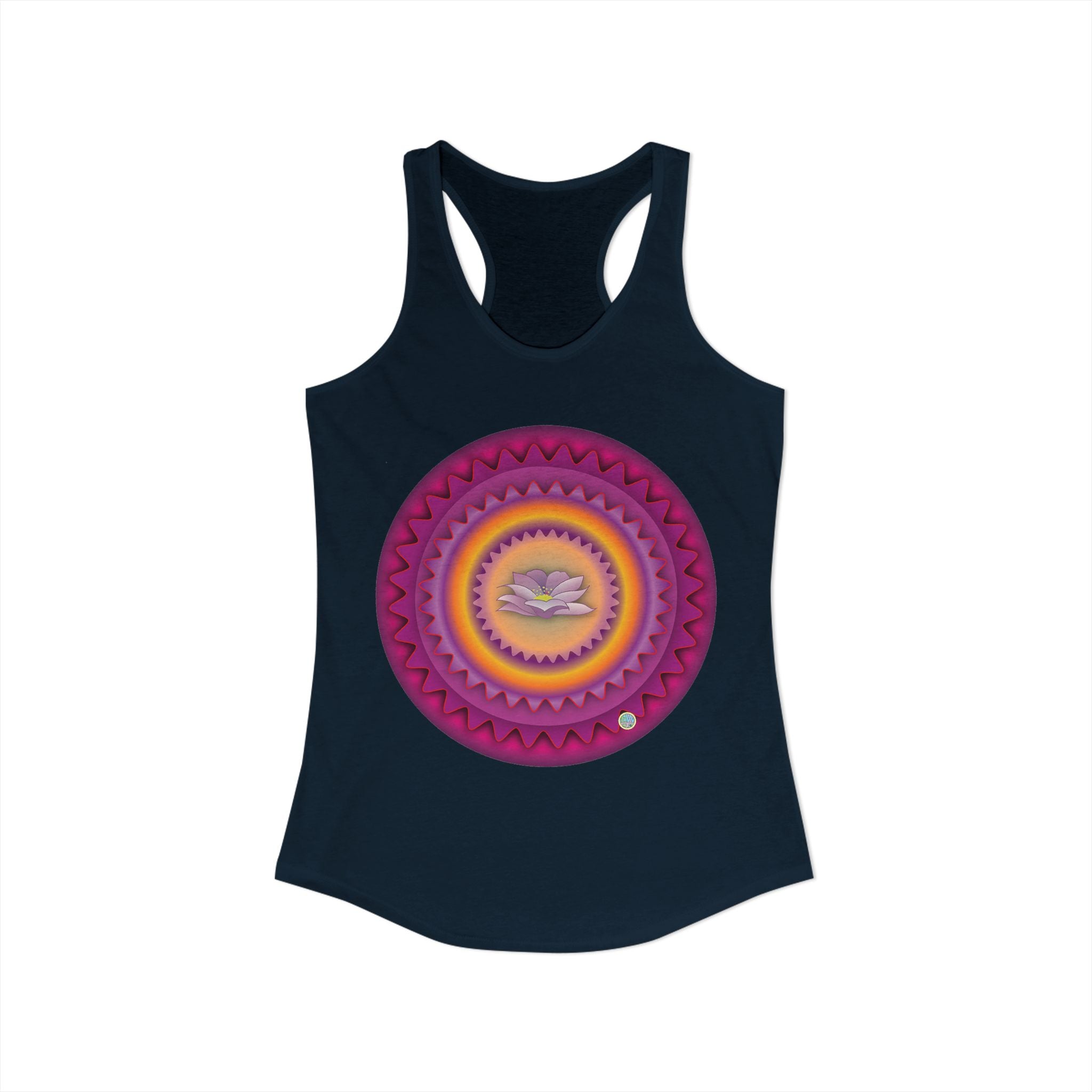 Lotus Petals Racerback Tank
