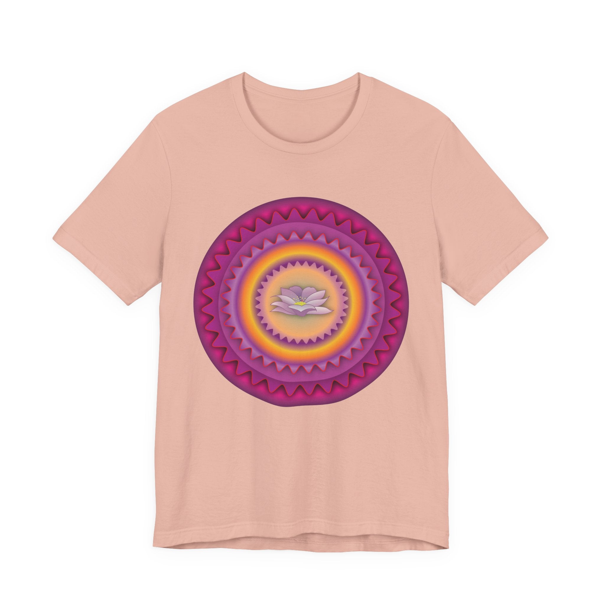 Lotus Petal Art Unisex Softstyle Tee