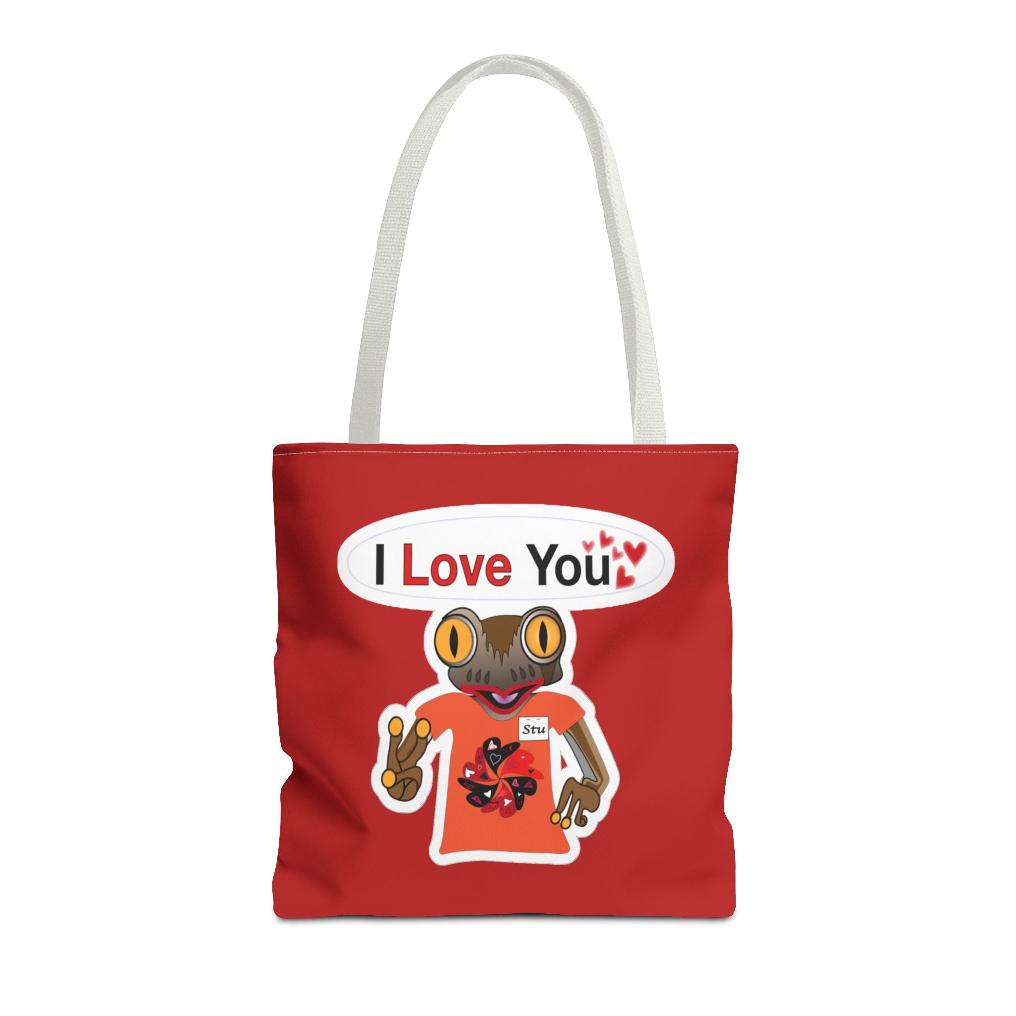 Mc Frog I Love You Sticker Tote