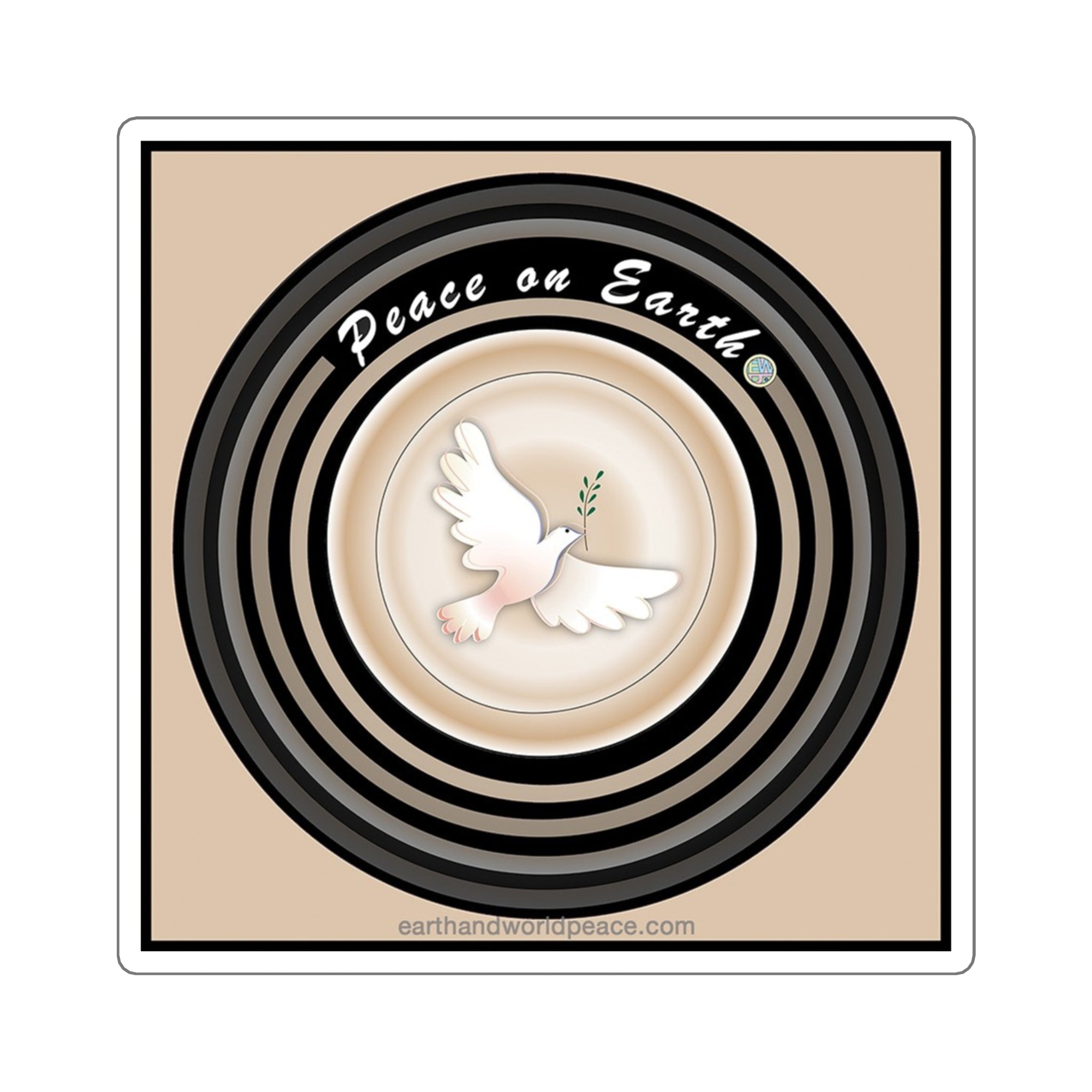 Dove Peace on Earth Sticker