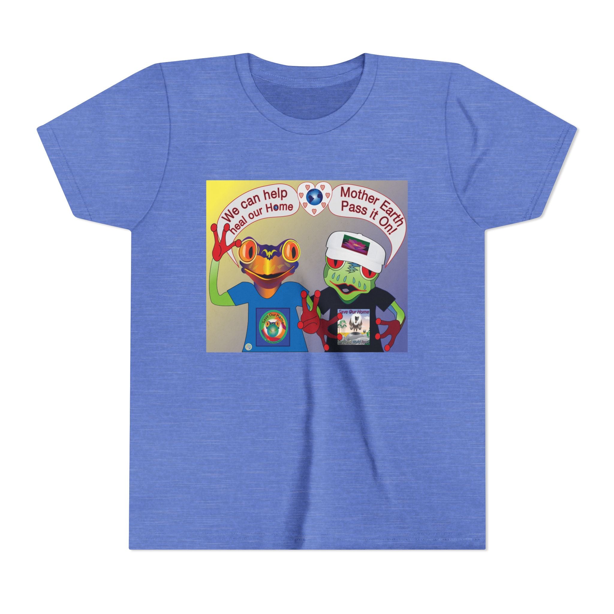 We Help Heal Our Home: Mother Earth Youth Tee