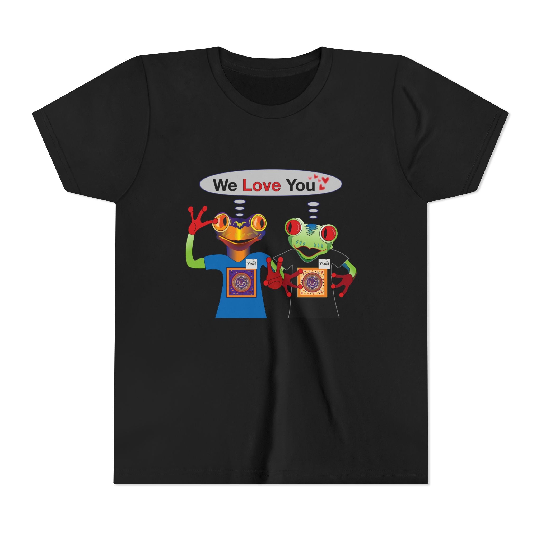 Mc Frogs We Love You Sticker Tees