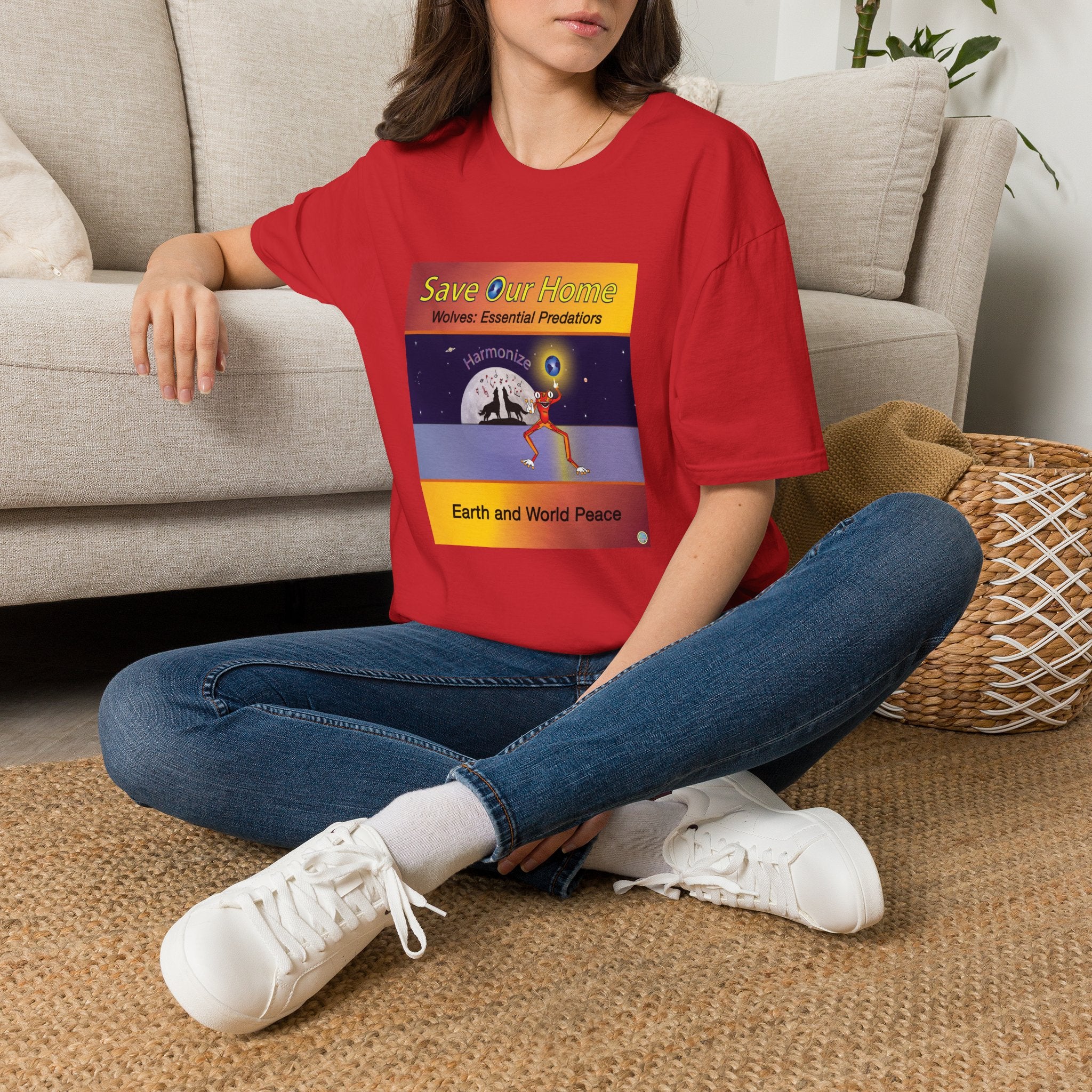 Frog and Wolves  Harmonize Unisex Softstyle T-Shirt
