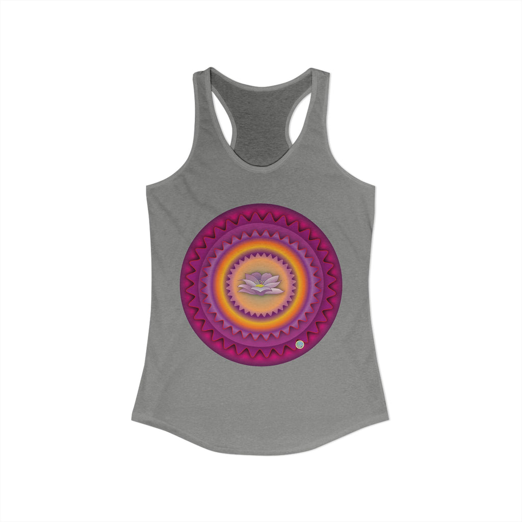 Lotus Petals Racerback Tank