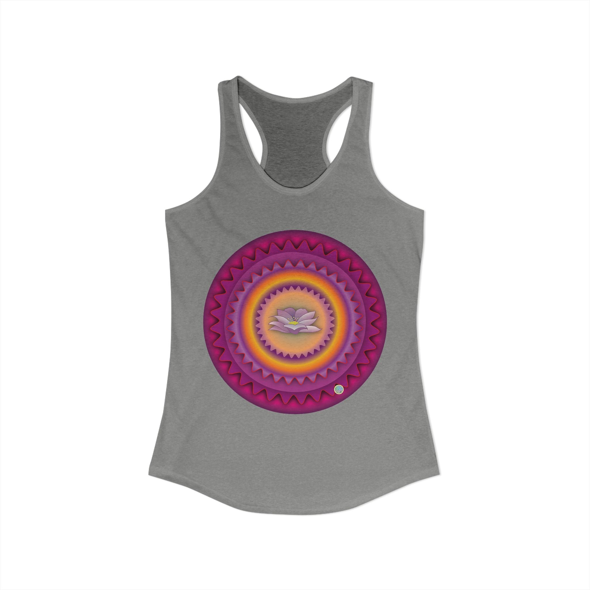 Lotus Petals Racerback Tank