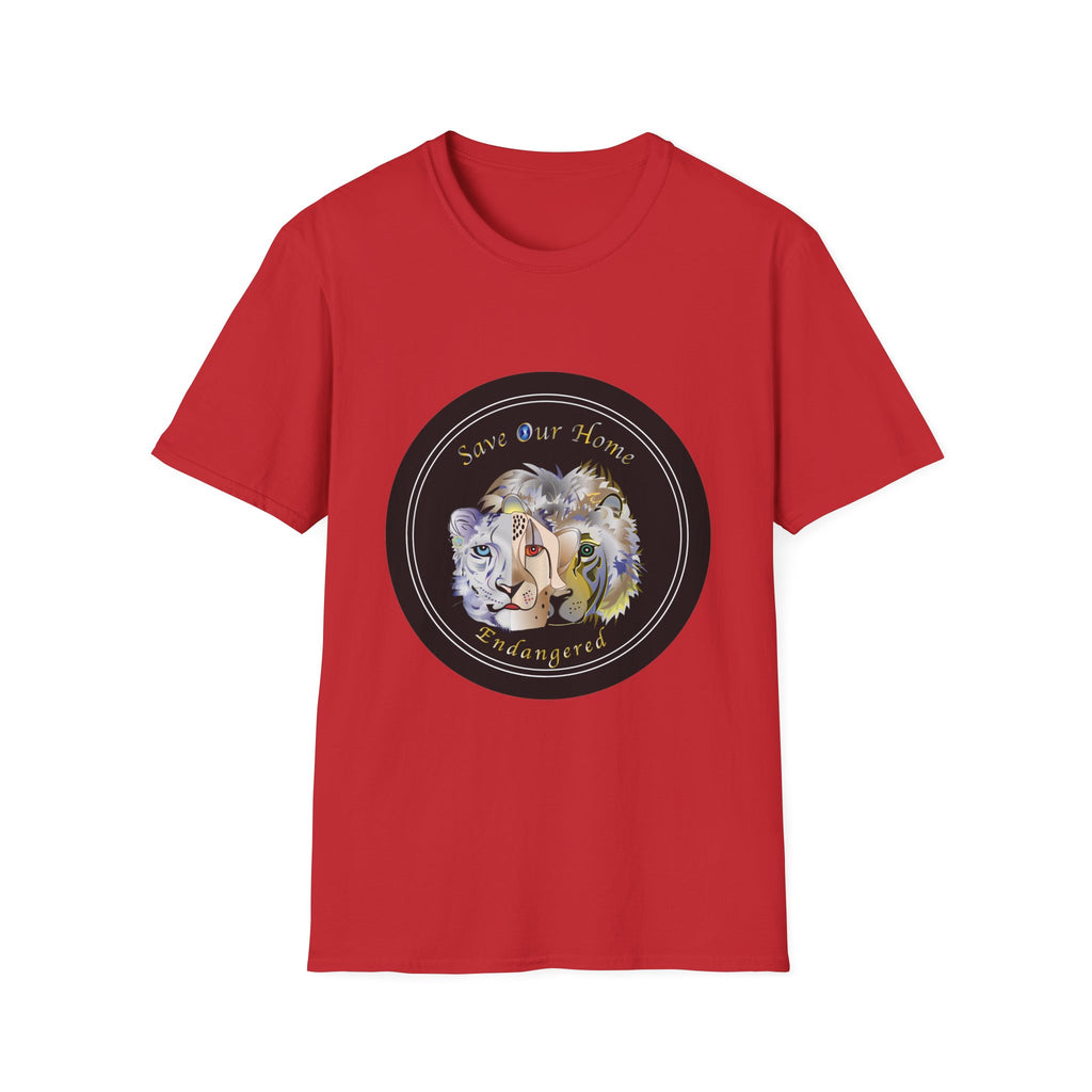 Cat Trio Unisex Softstyle T-Shirt