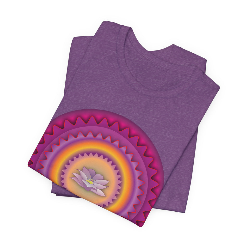 Lotus Petal Art Unisex Softstyle Tee