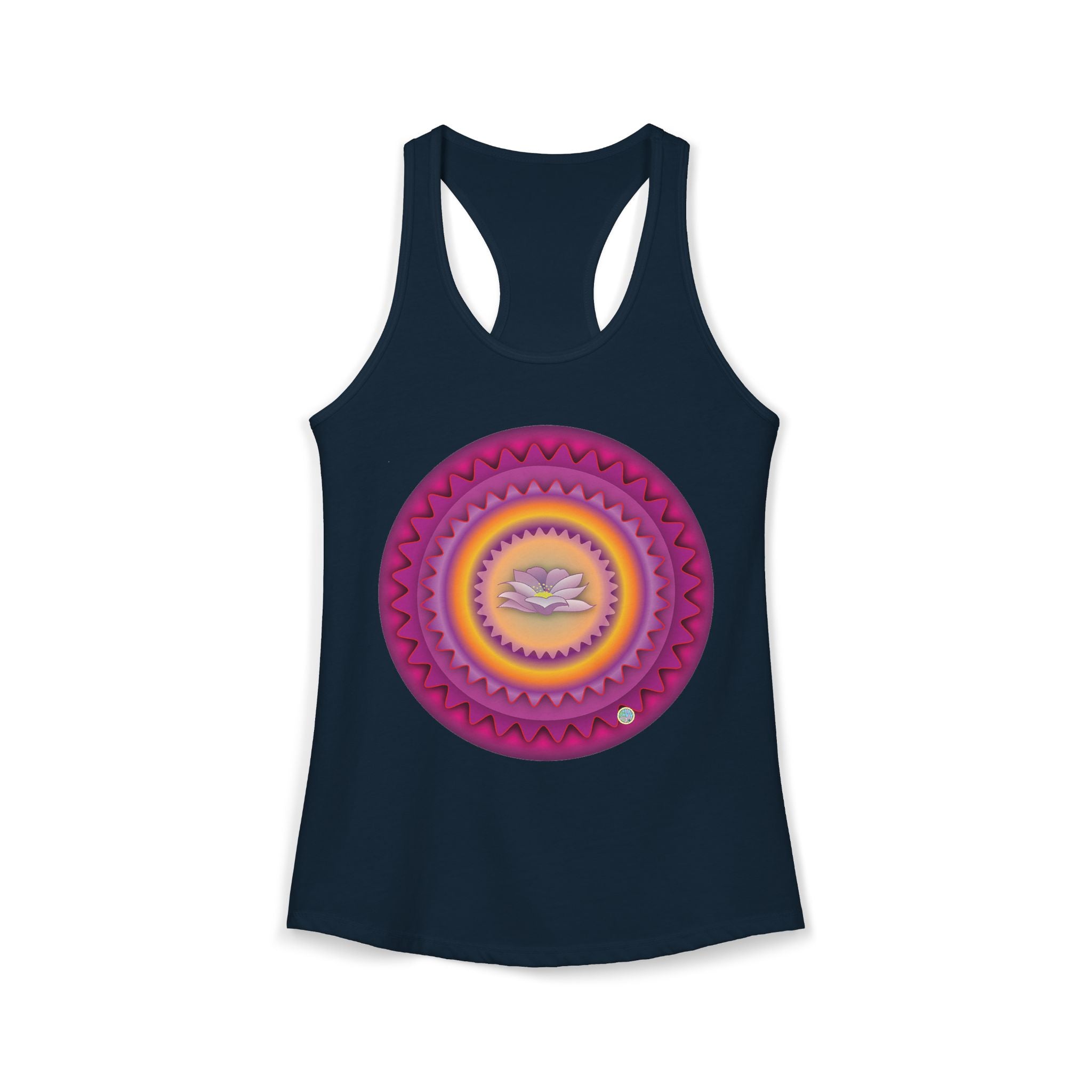 Lotus Petals Racerback Tank