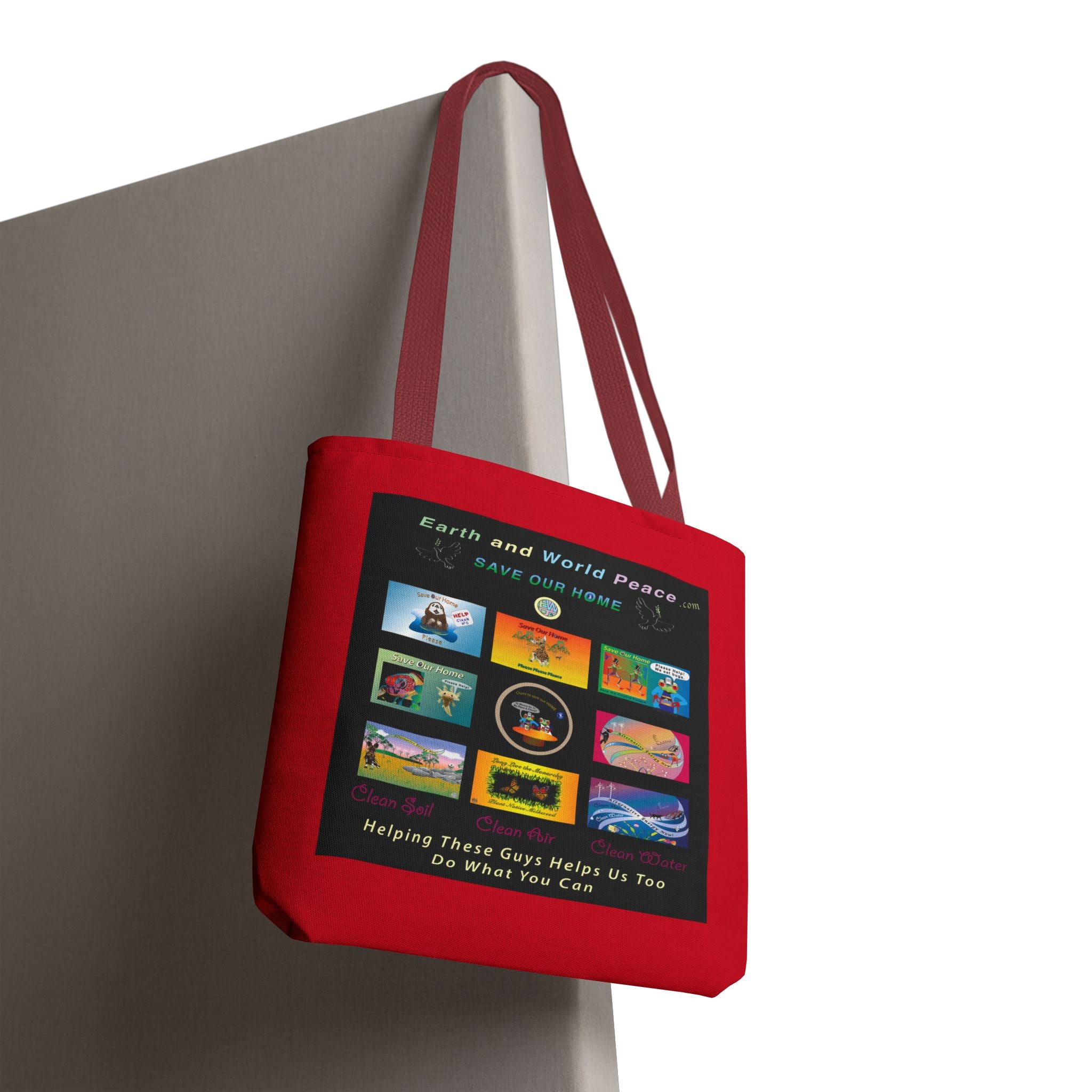 Endangered Species Alternative Energy Red Tote