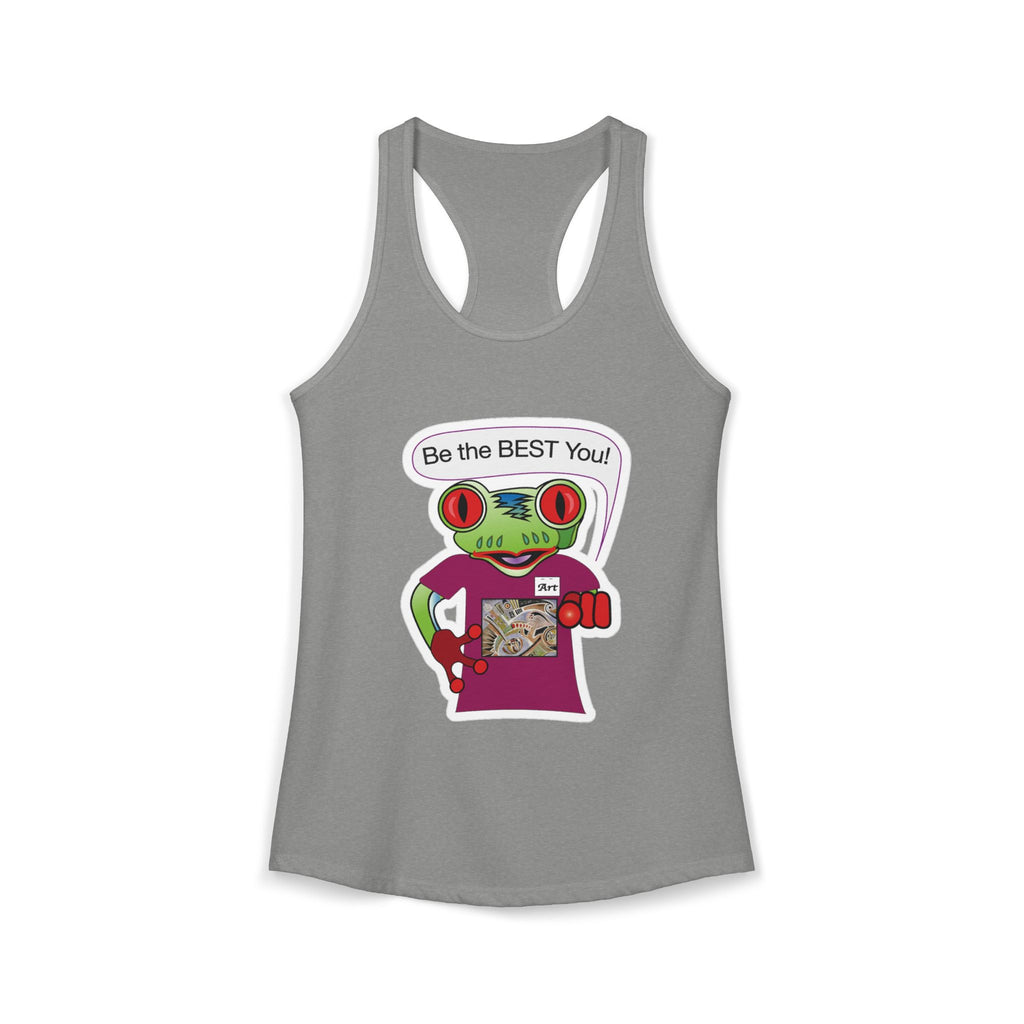 Frog Sticker Tank Tops Be the Best You Can Be