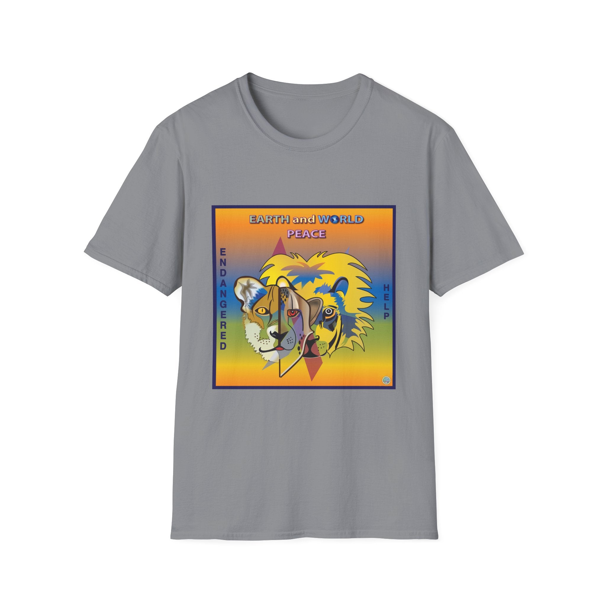 Copy of Orca at Play Unisex Softstyle T-Shirt