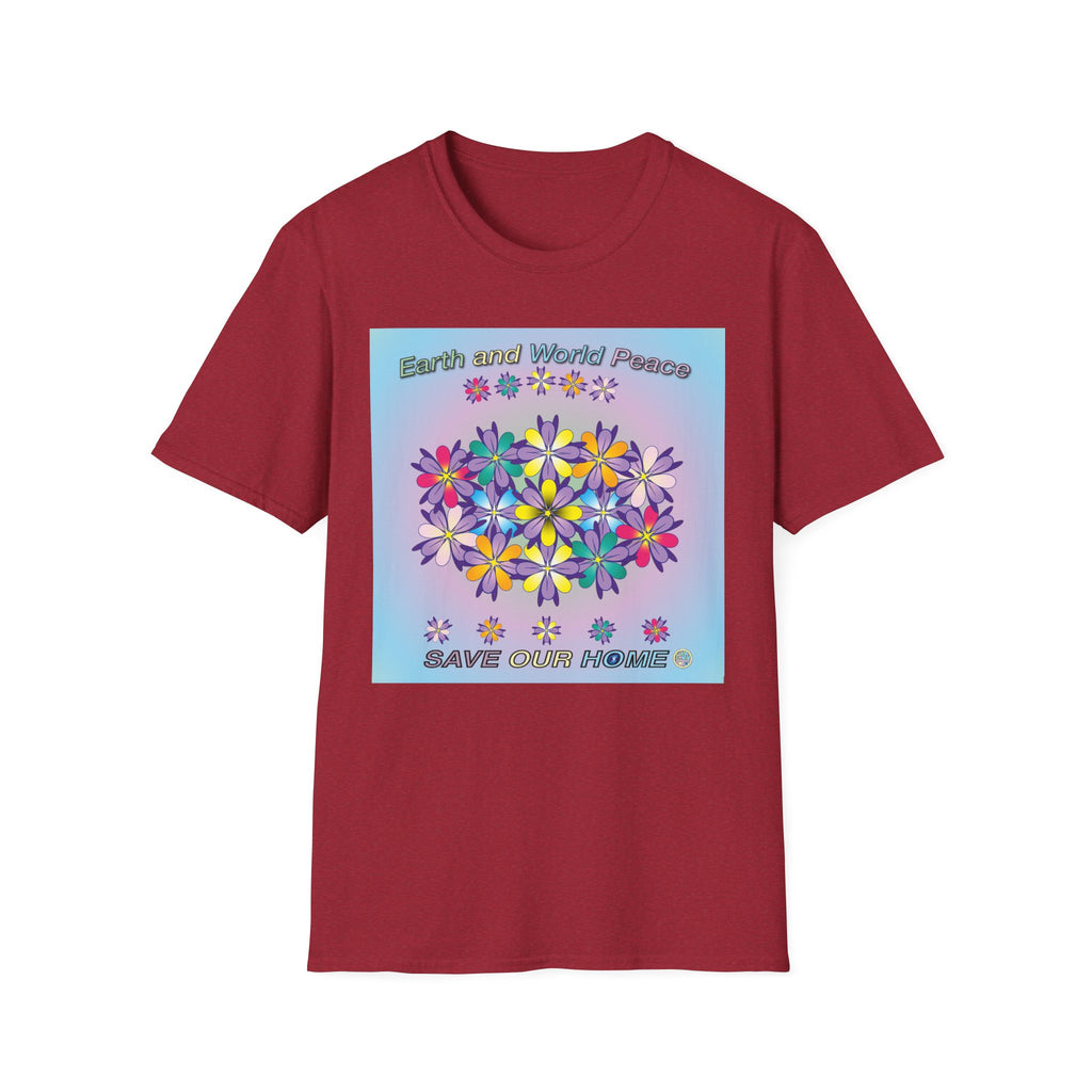 Multi-Colored Flower T-Shirt