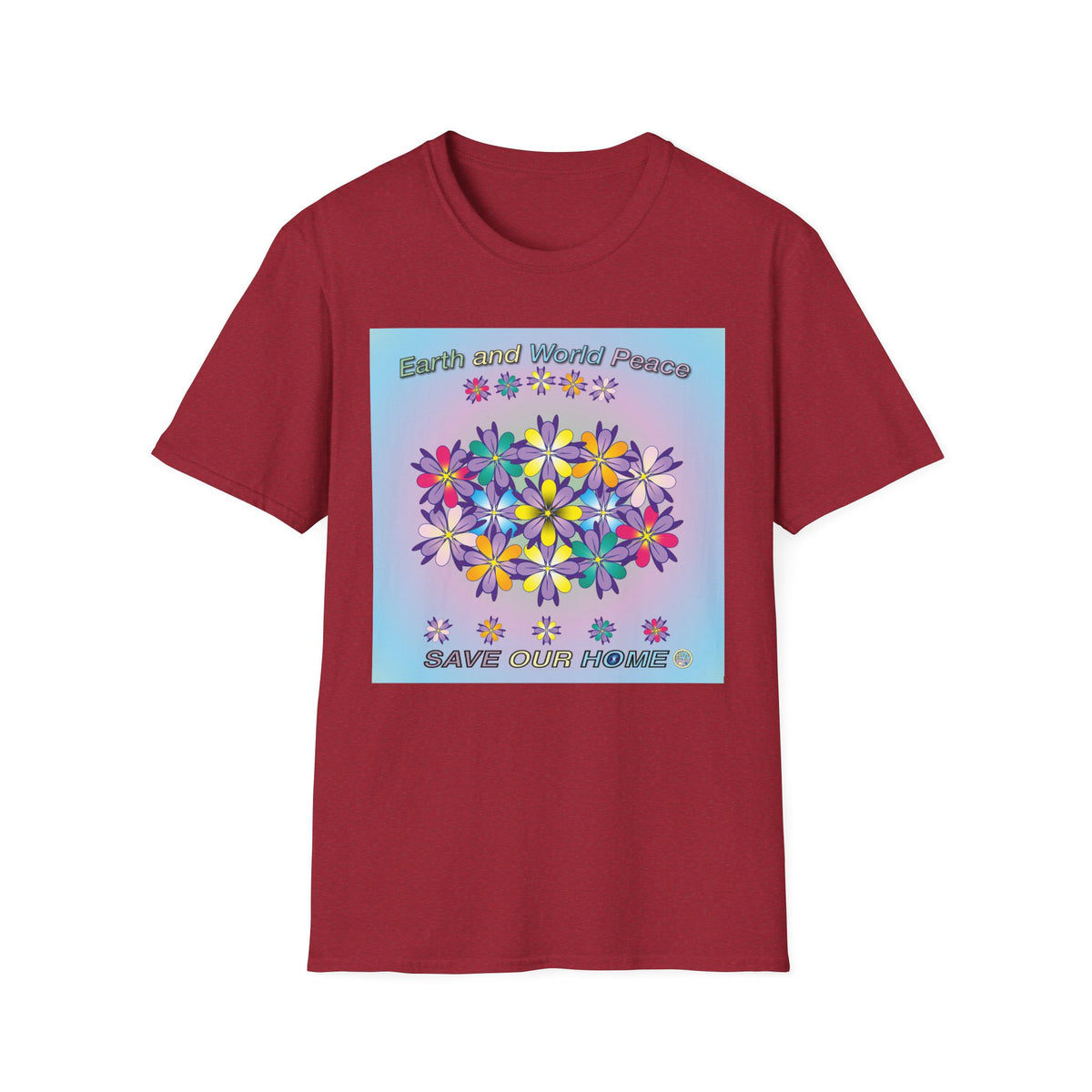 Multi-Colored Flower T-Shirt