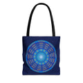 Conserve Water Blue & Gold Tote Bag