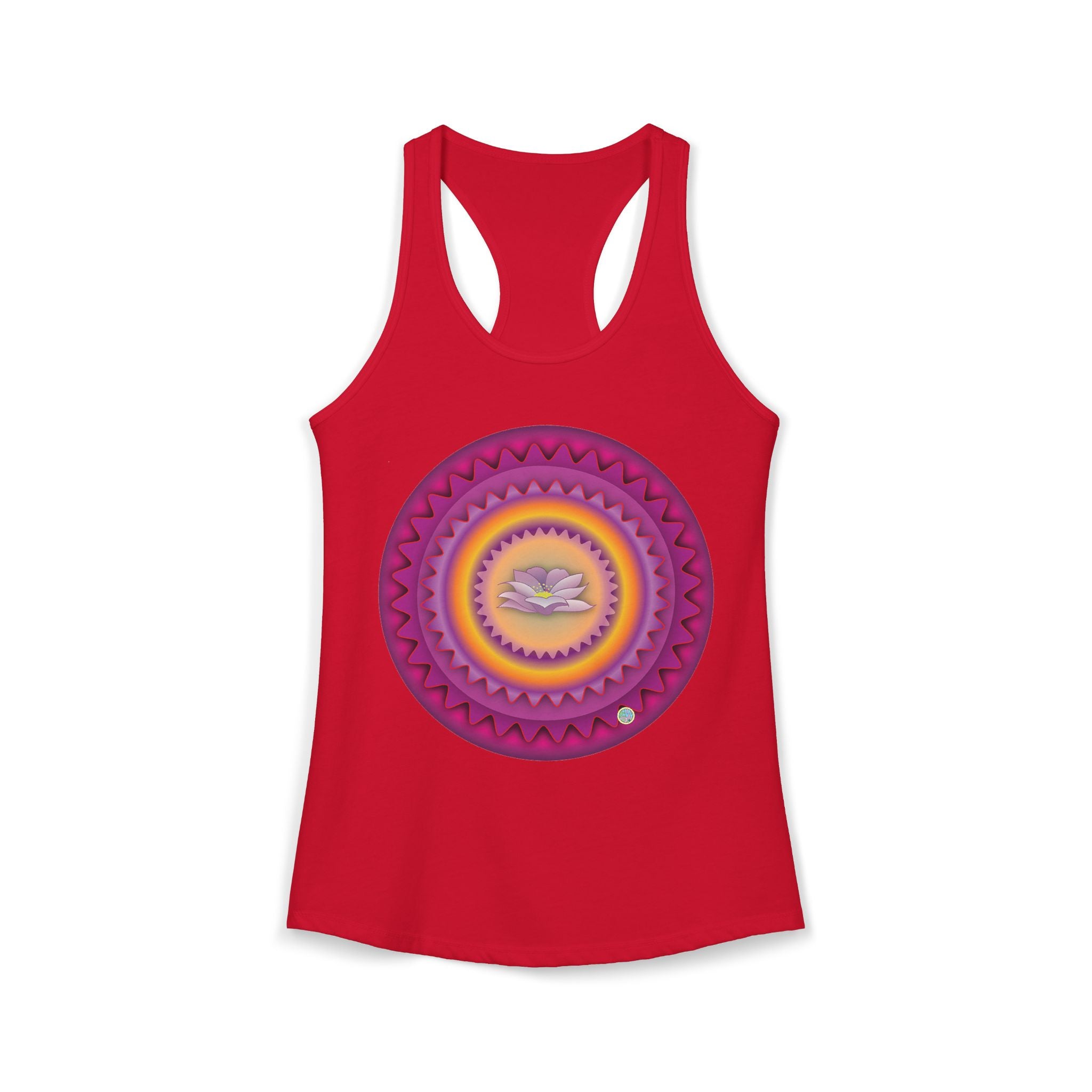 Lotus Petals Racerback Tank