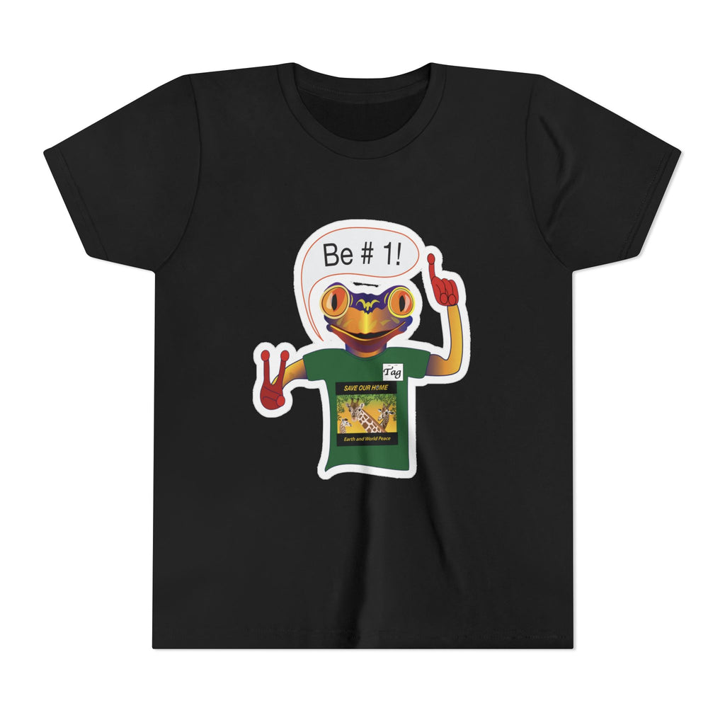 Frog: Be # 1 Sticker Tee