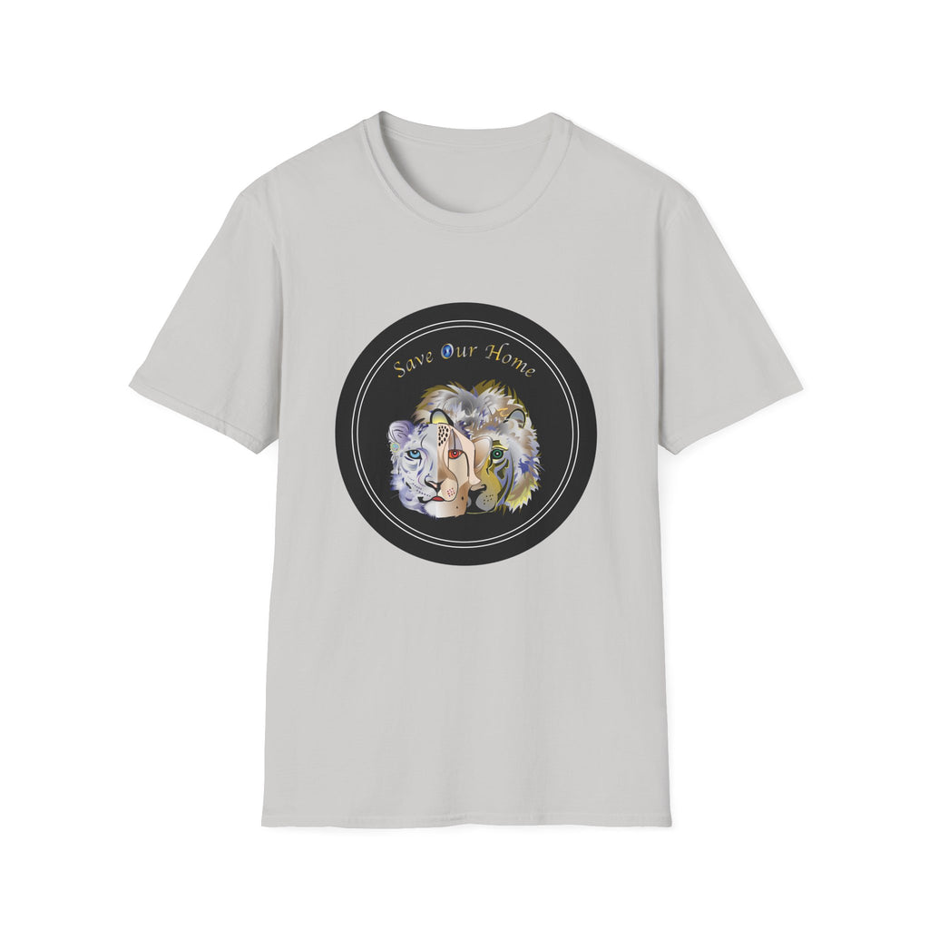 Cats Trio Unisex Softstyle Tee