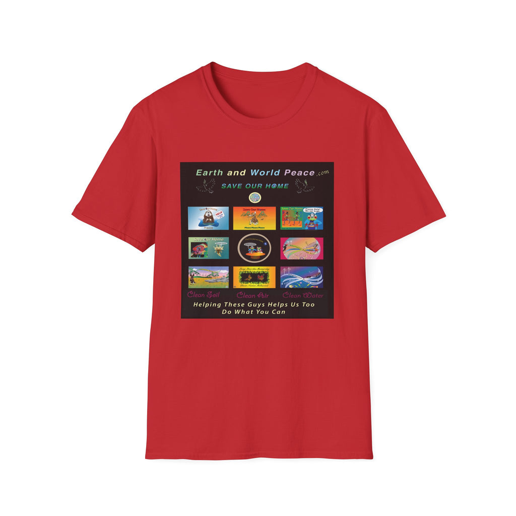 Helping Them Helps Us Unisex Softstyle T-Shirt