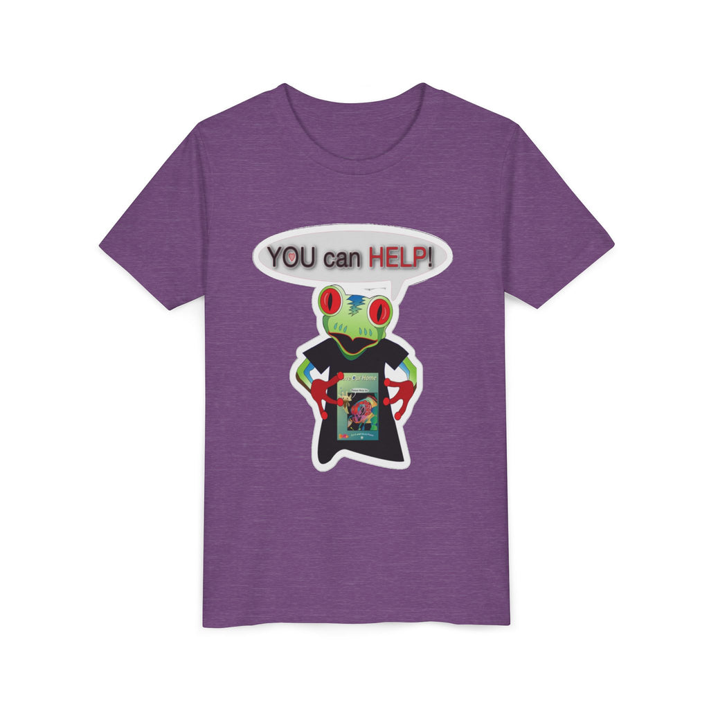Mc Frog: You Can Help Sticker Tee