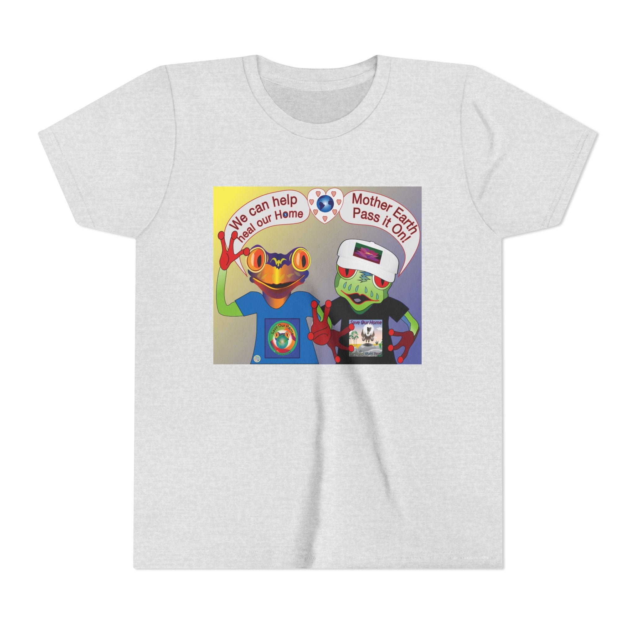 We Help Heal Our Home: Mother Earth Youth Tee