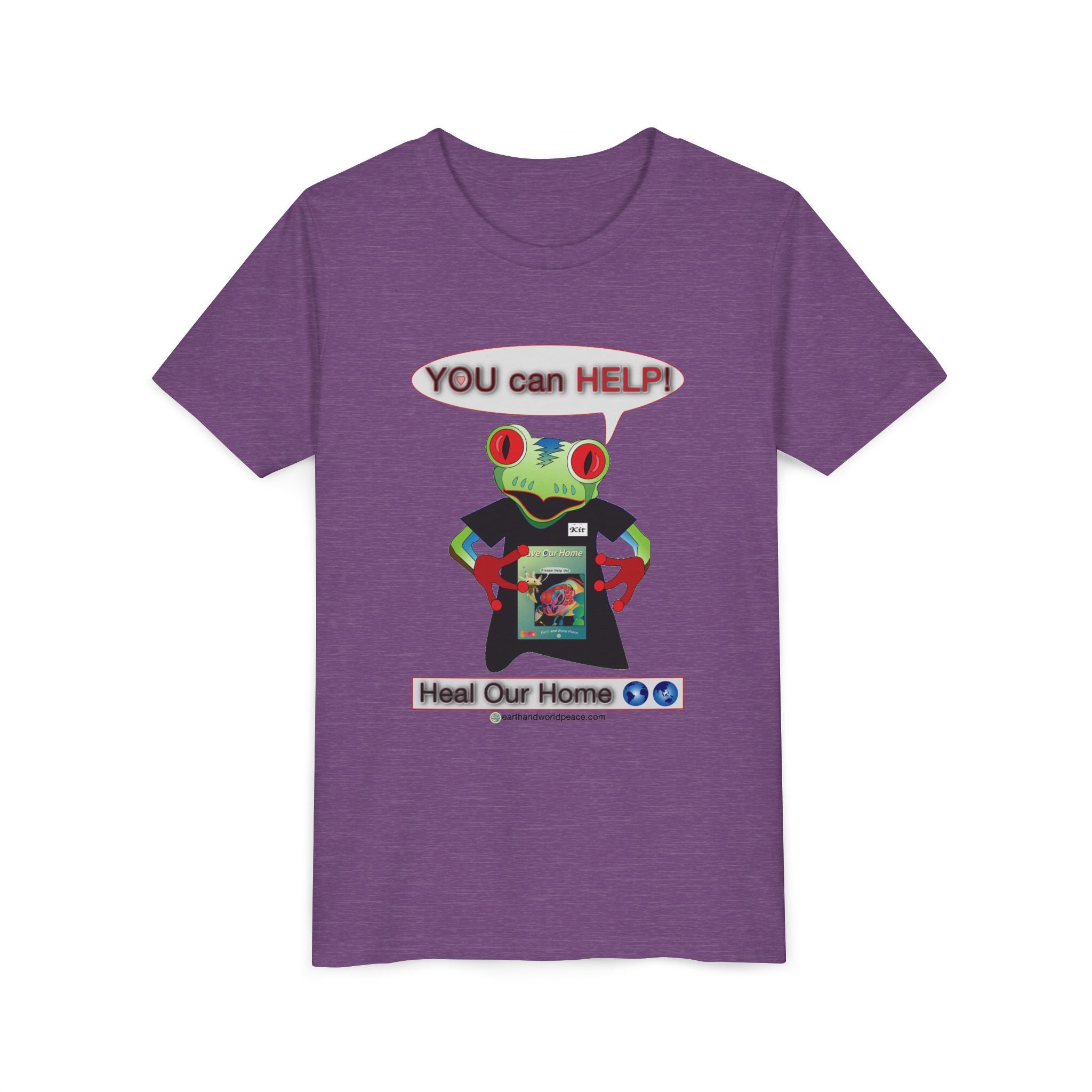 Mc Frog: You Can Help Save Our Home Youth Tee