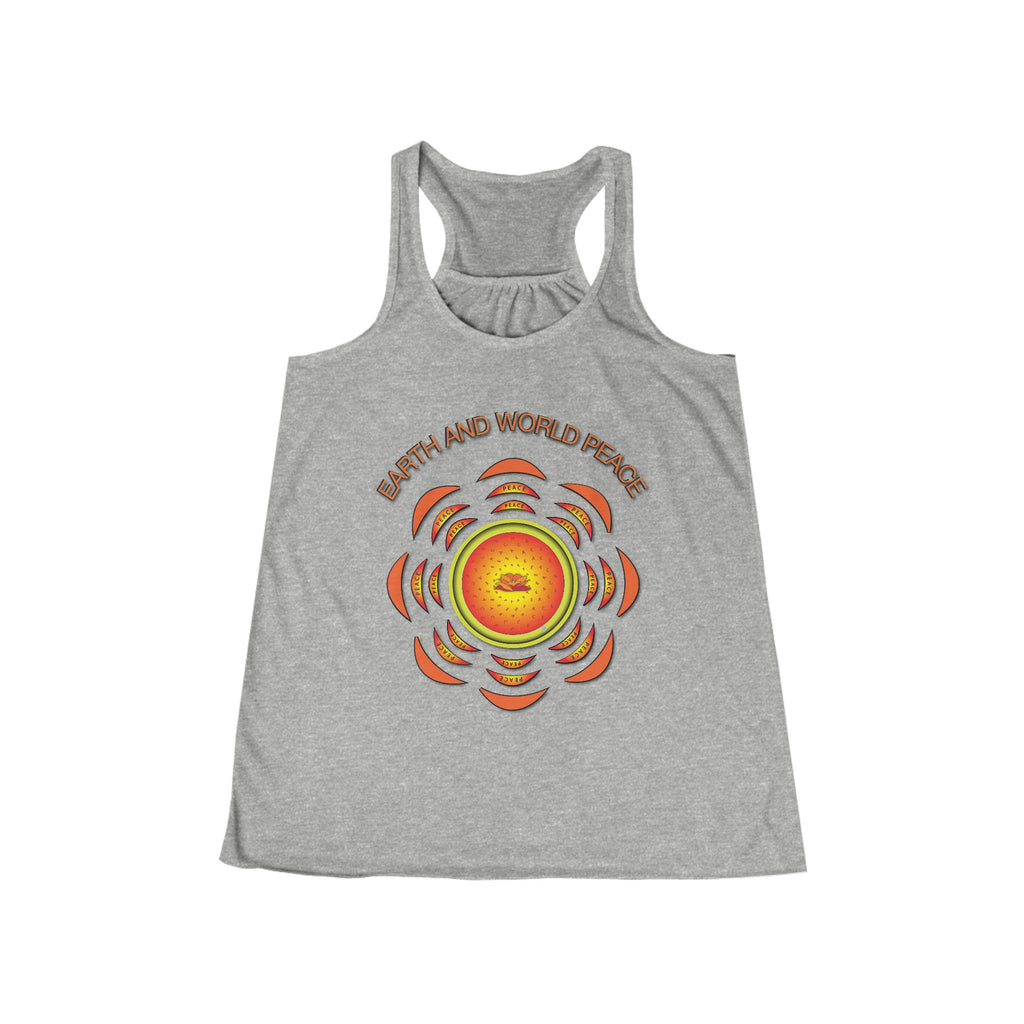 Peace Flowery Women's Tank