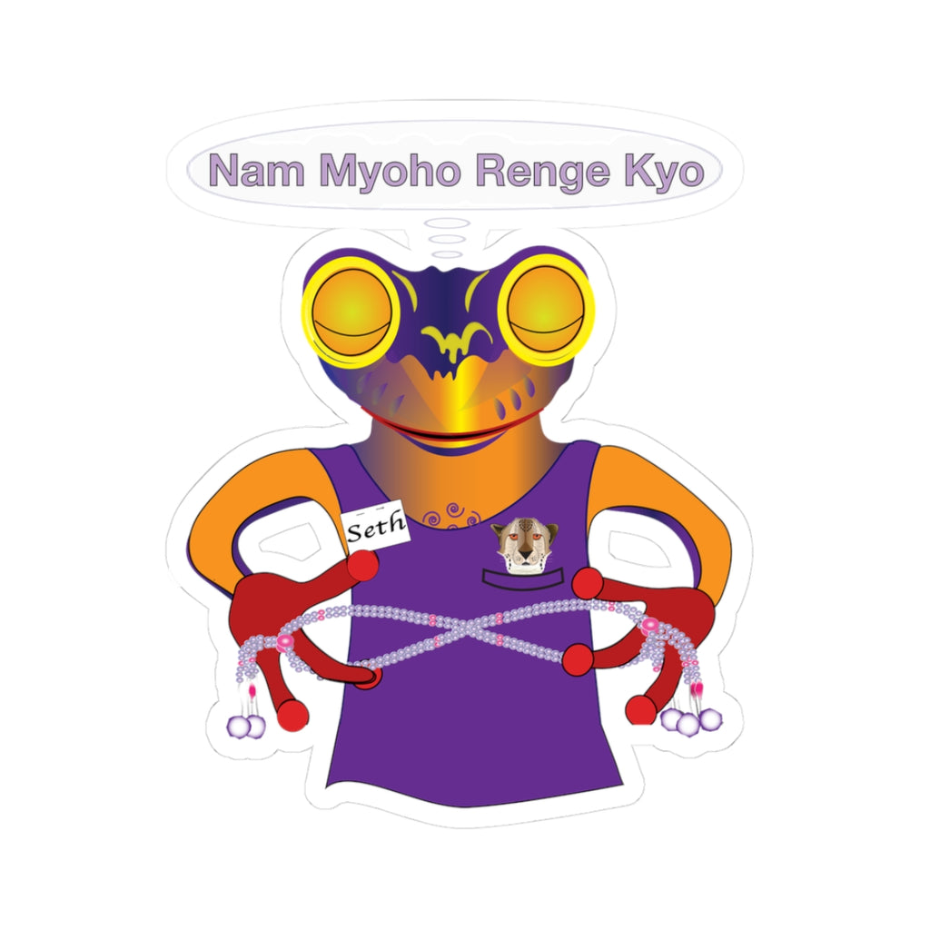 Mc Frog "NamMyoho" Sticker