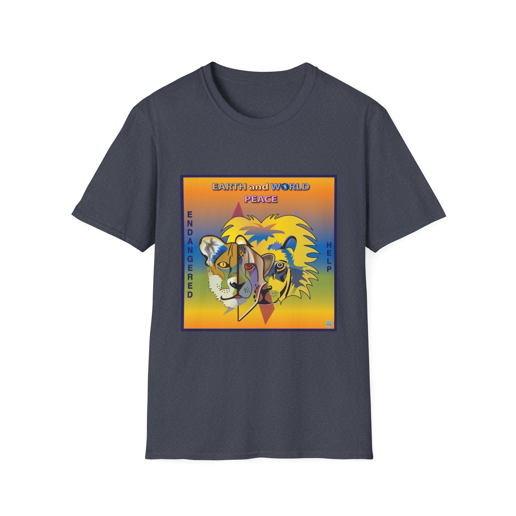 Copy of Orca at Play Unisex Softstyle T-Shirt
