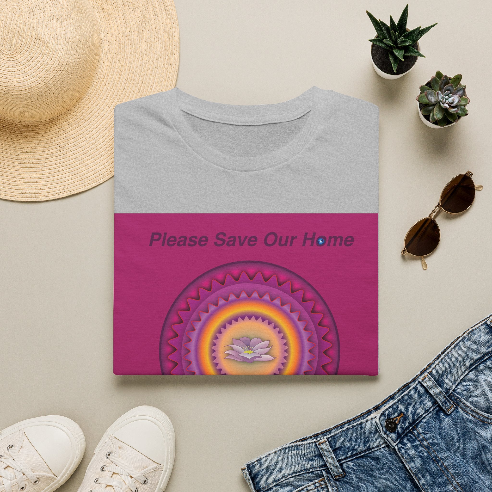 Lotus Petals Peace T-Shirt