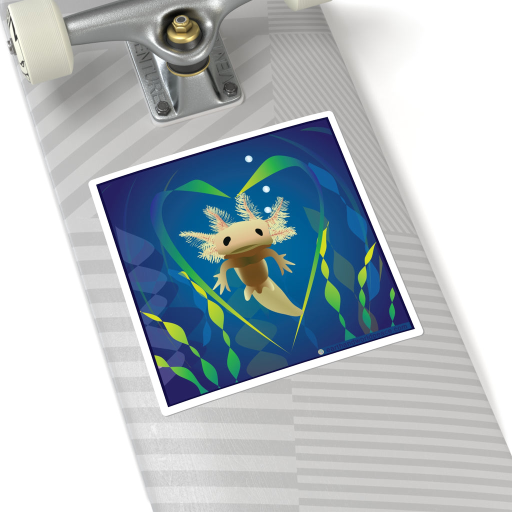 Copy of Axolotl Love 3" Sticker