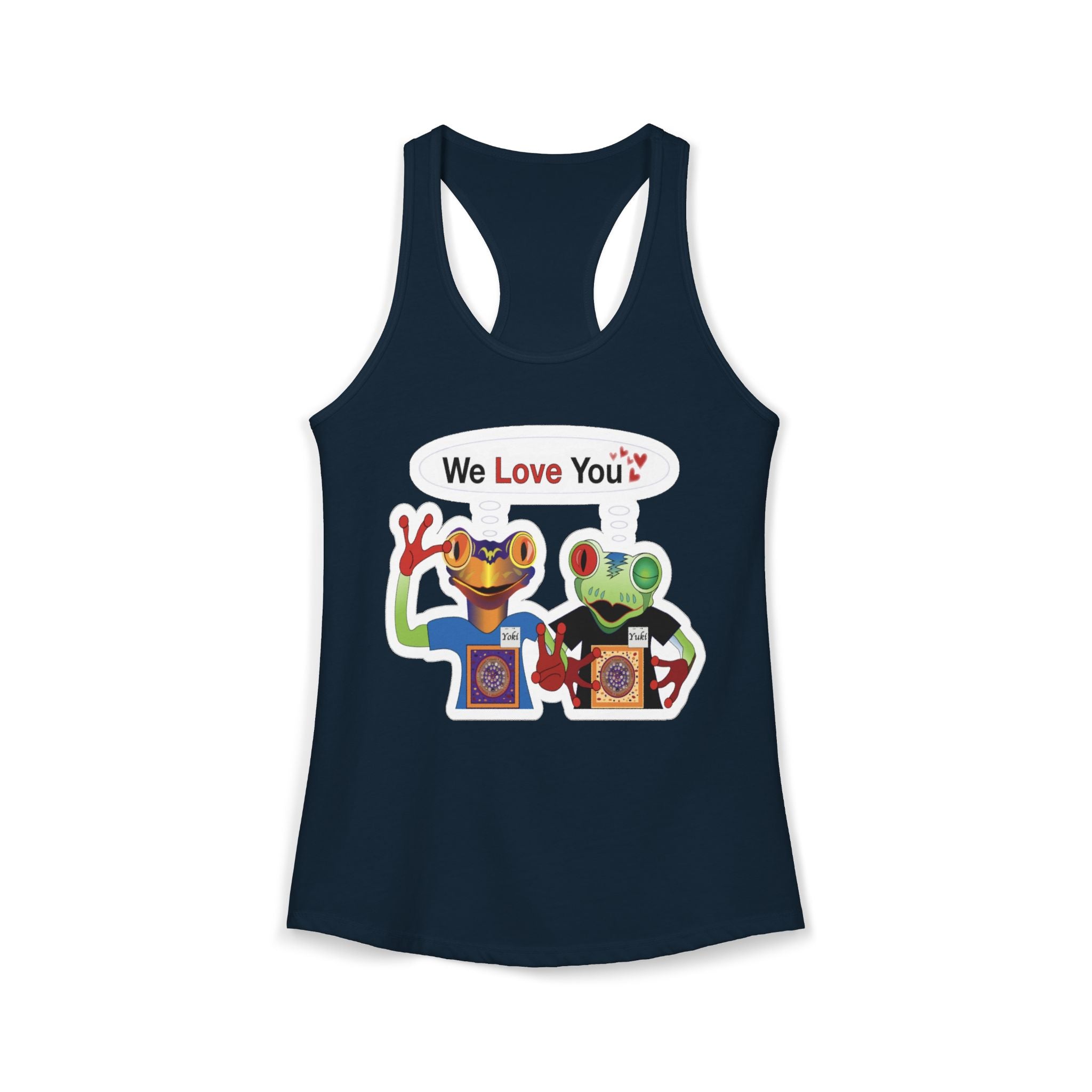 Mc Frog  Sticker Tank We Love You