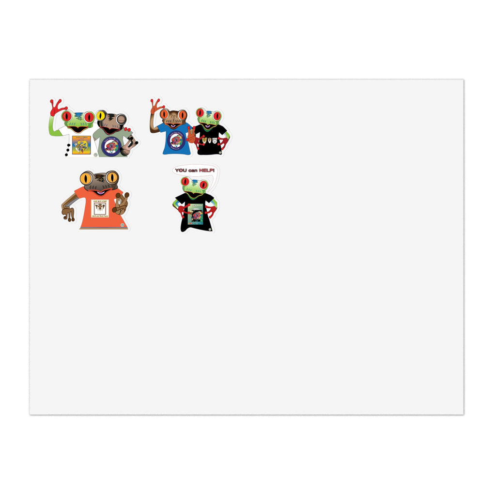 Mc Frogs EndangeredSp Sticker Sheets