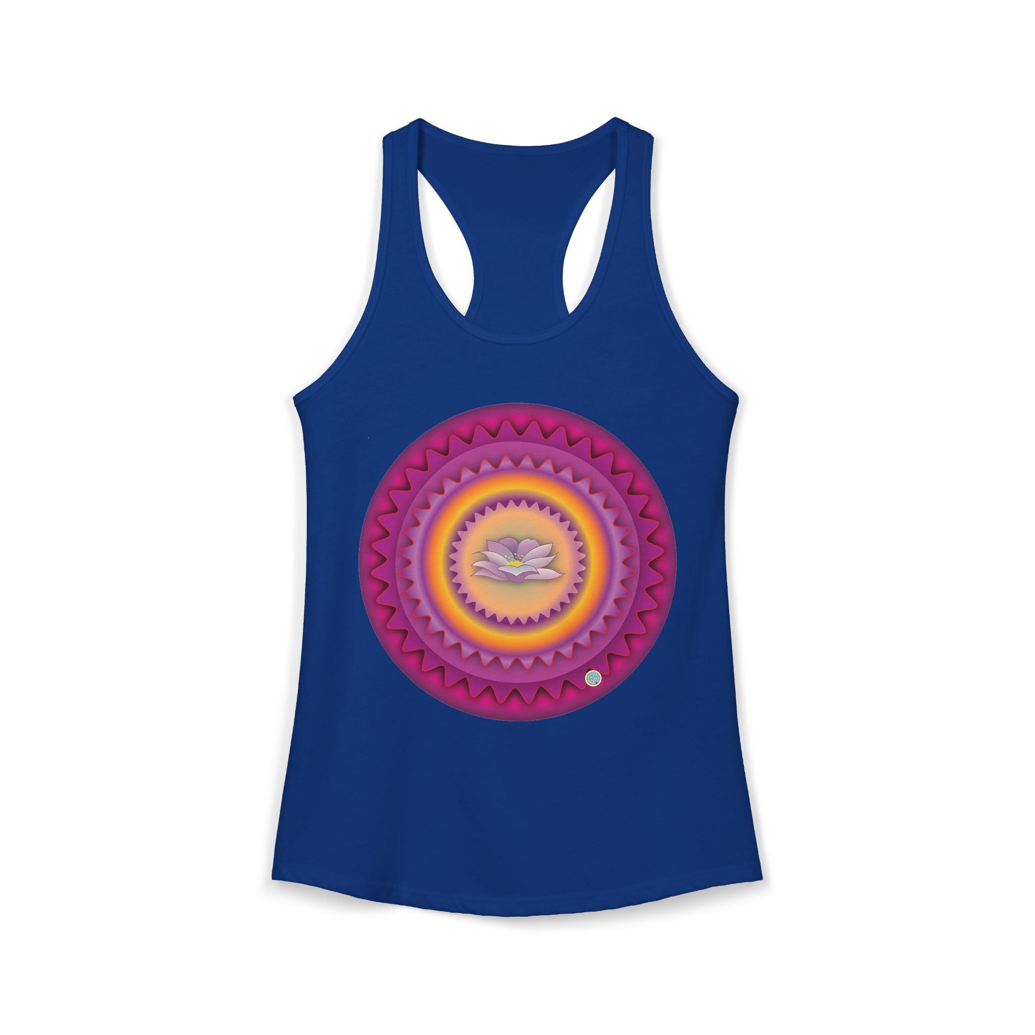 Lotus Petals Racerback Tank