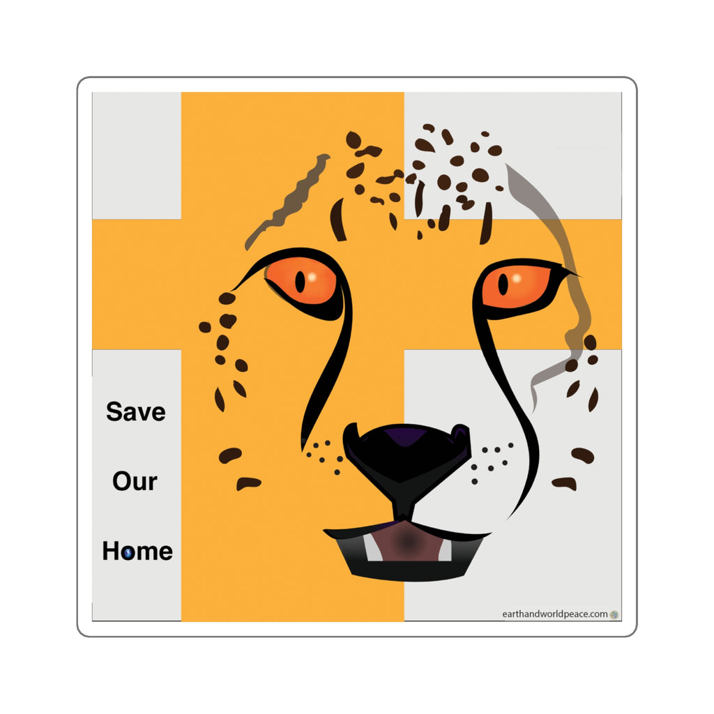 Cheetah 6" Sticker