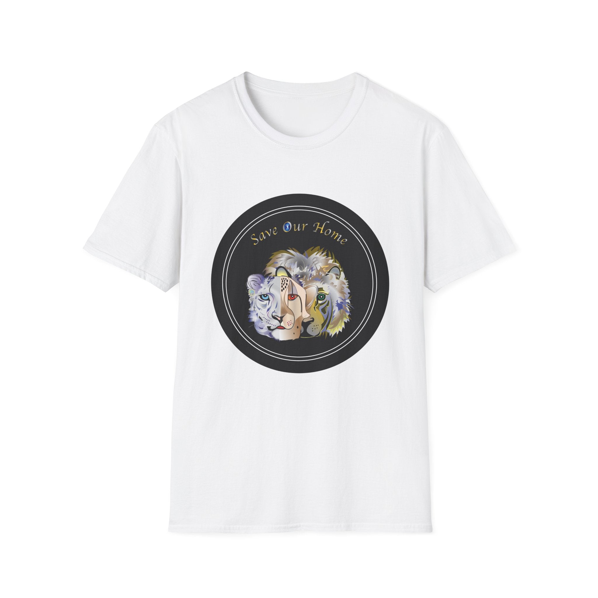 Cats Trio Unisex Softstyle Tee
