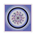 World Peace Prayer Beads PurpBlu Sticker