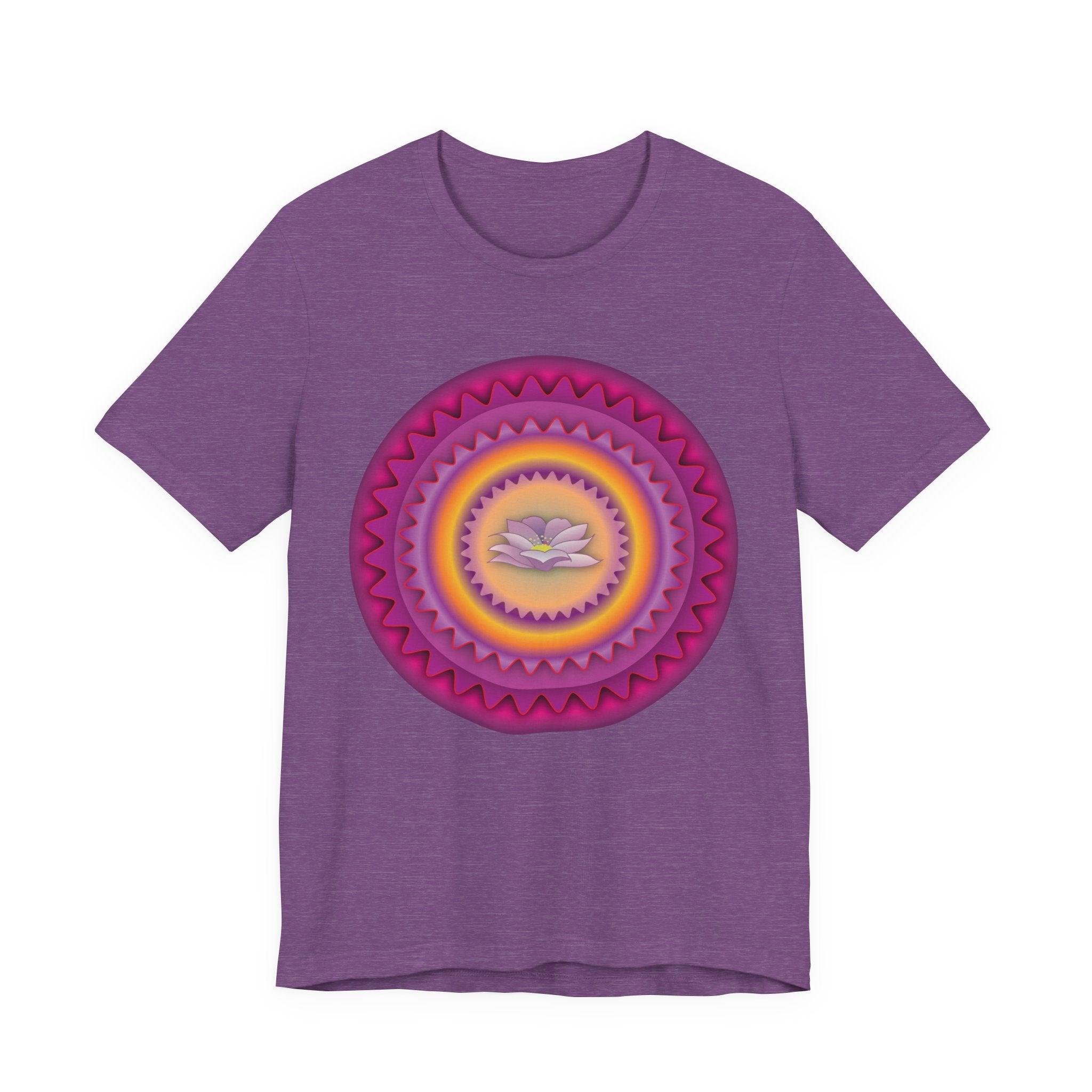 Lotus Petal Art Unisex Softstyle Tee
