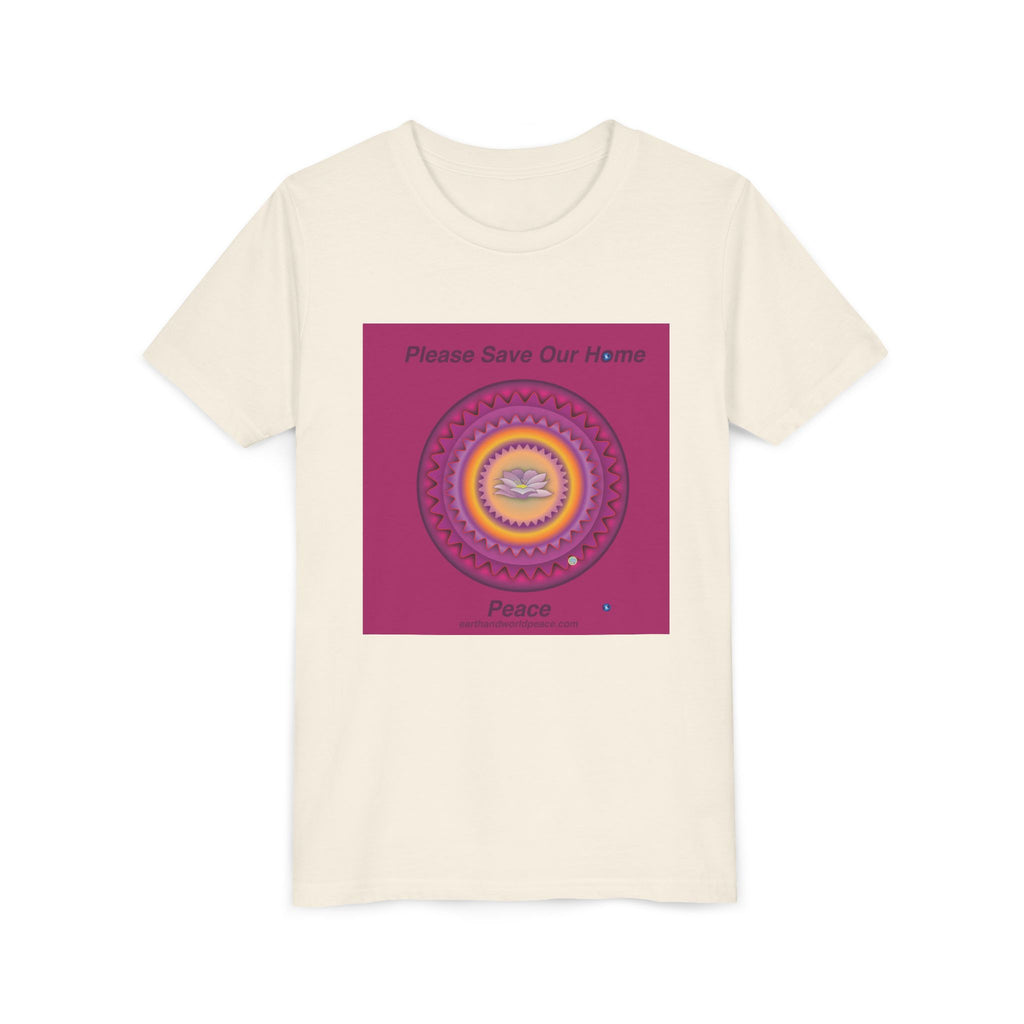 Peace Lotus & Petals Youth Tee