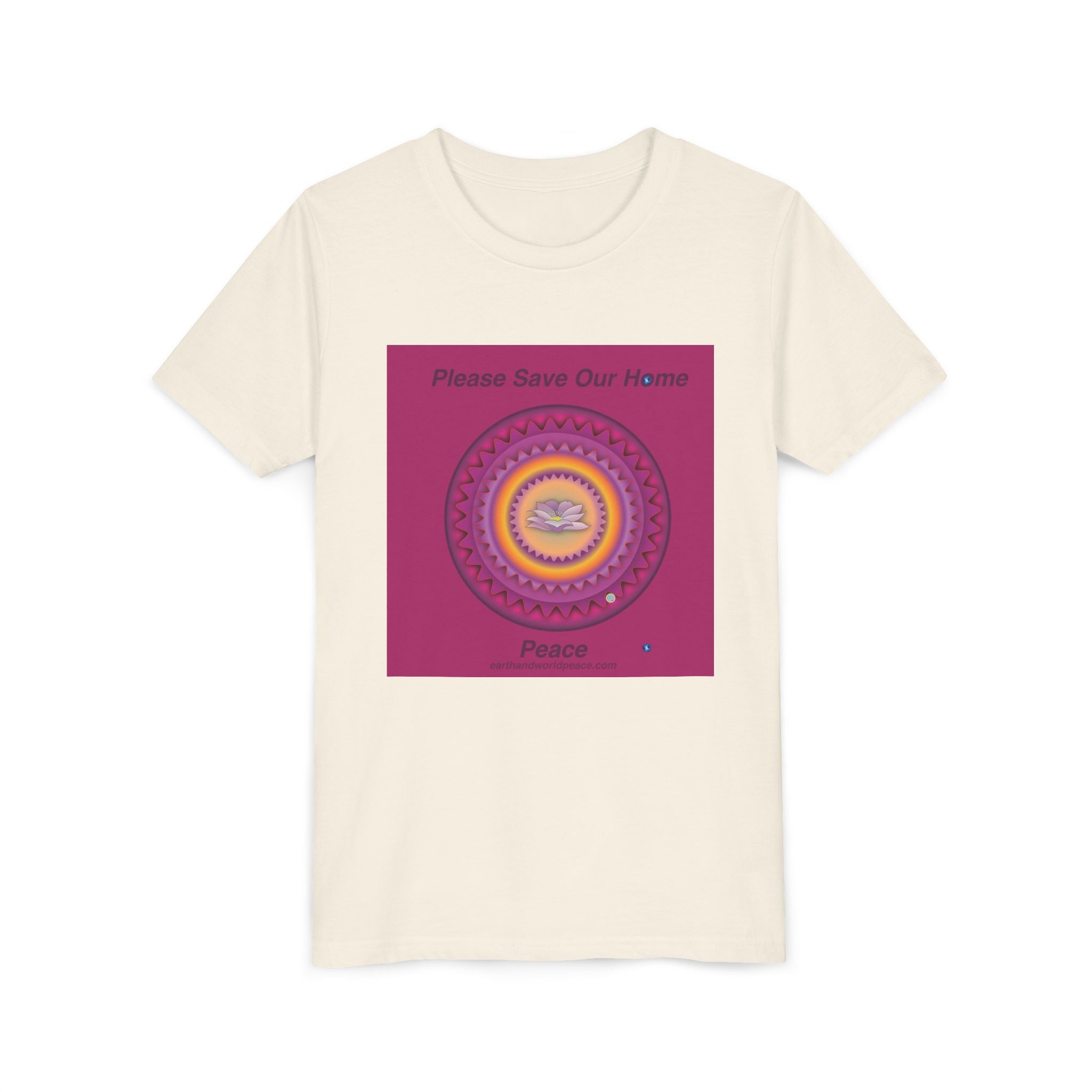 Peace Lotus & Petals Youth Tee