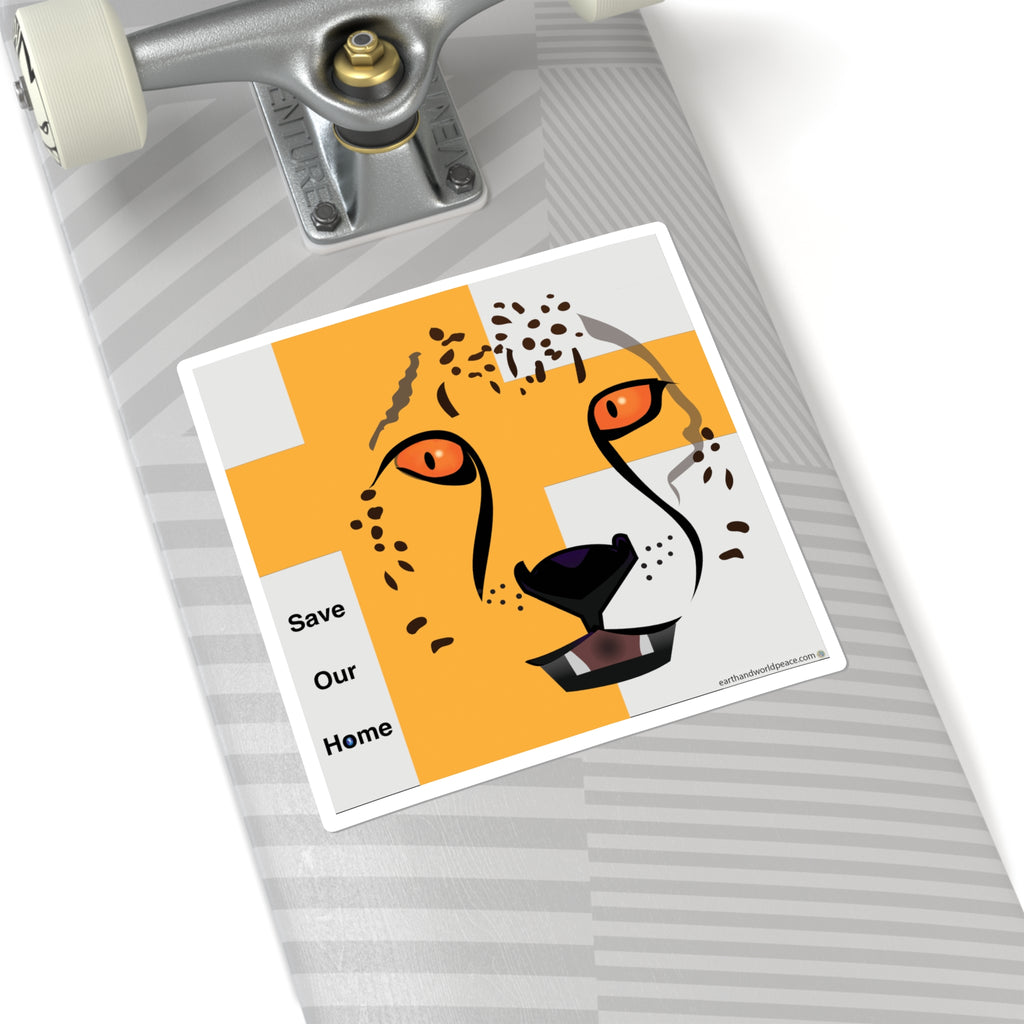 Cheetah 6" Sticker