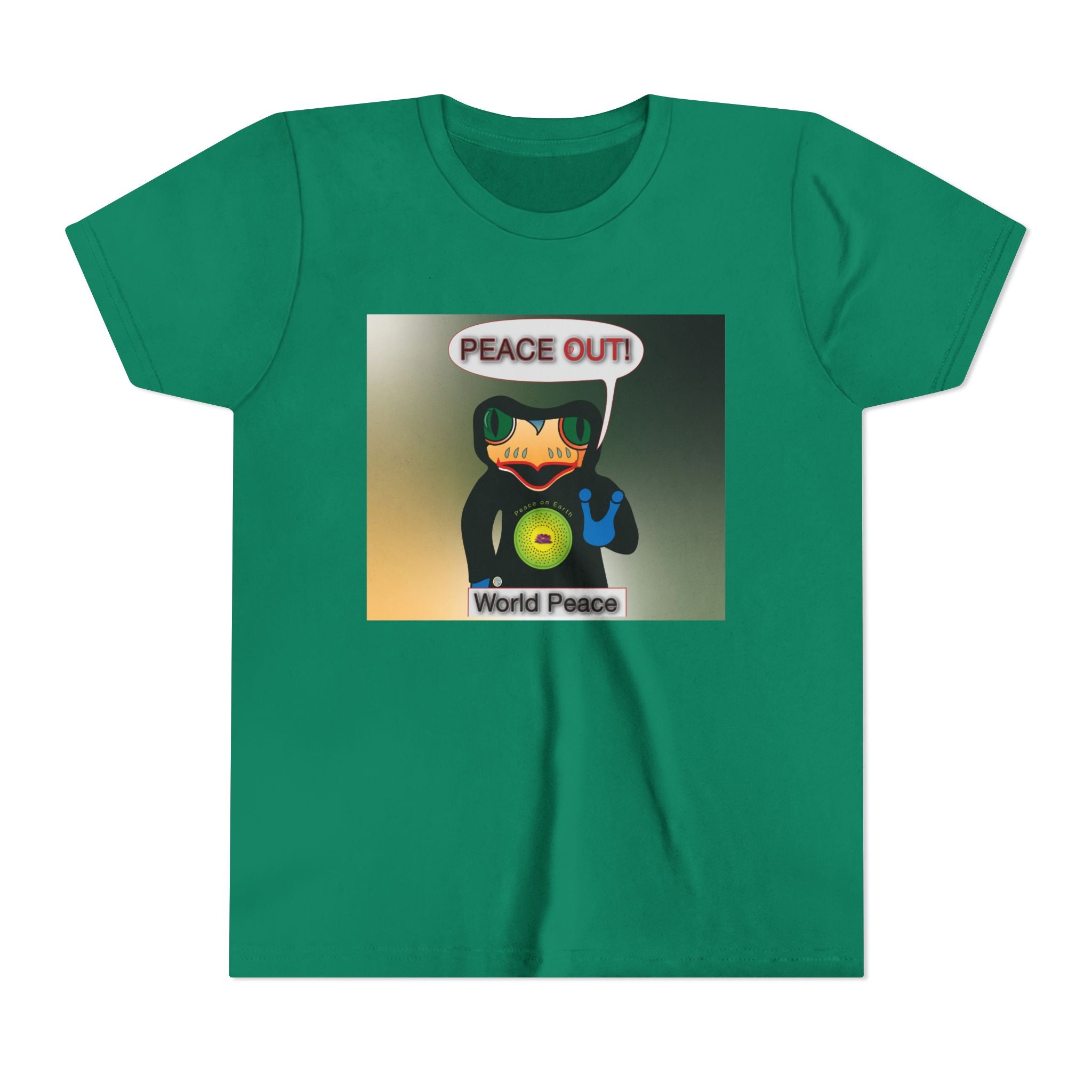 Frog: Peace Out Youth Tee