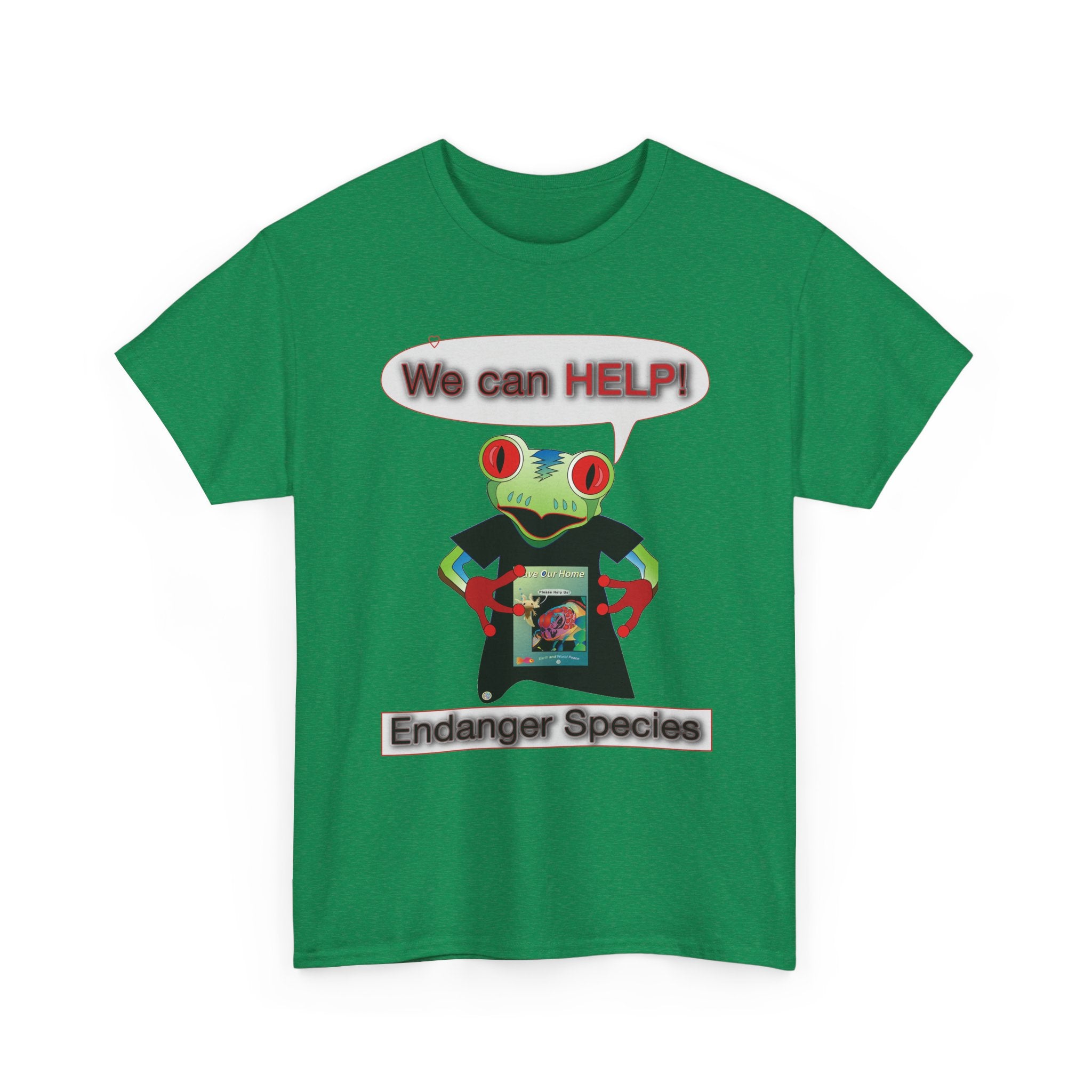 Yes We Can Help, Endangered Species T-Shirt
