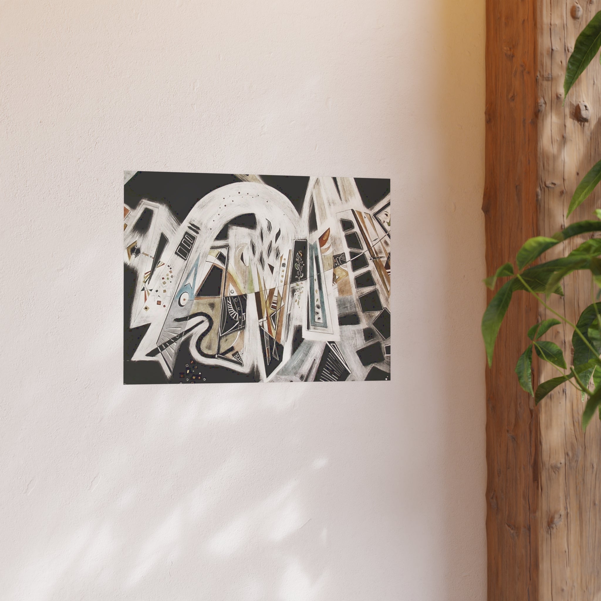 Down the Road Print