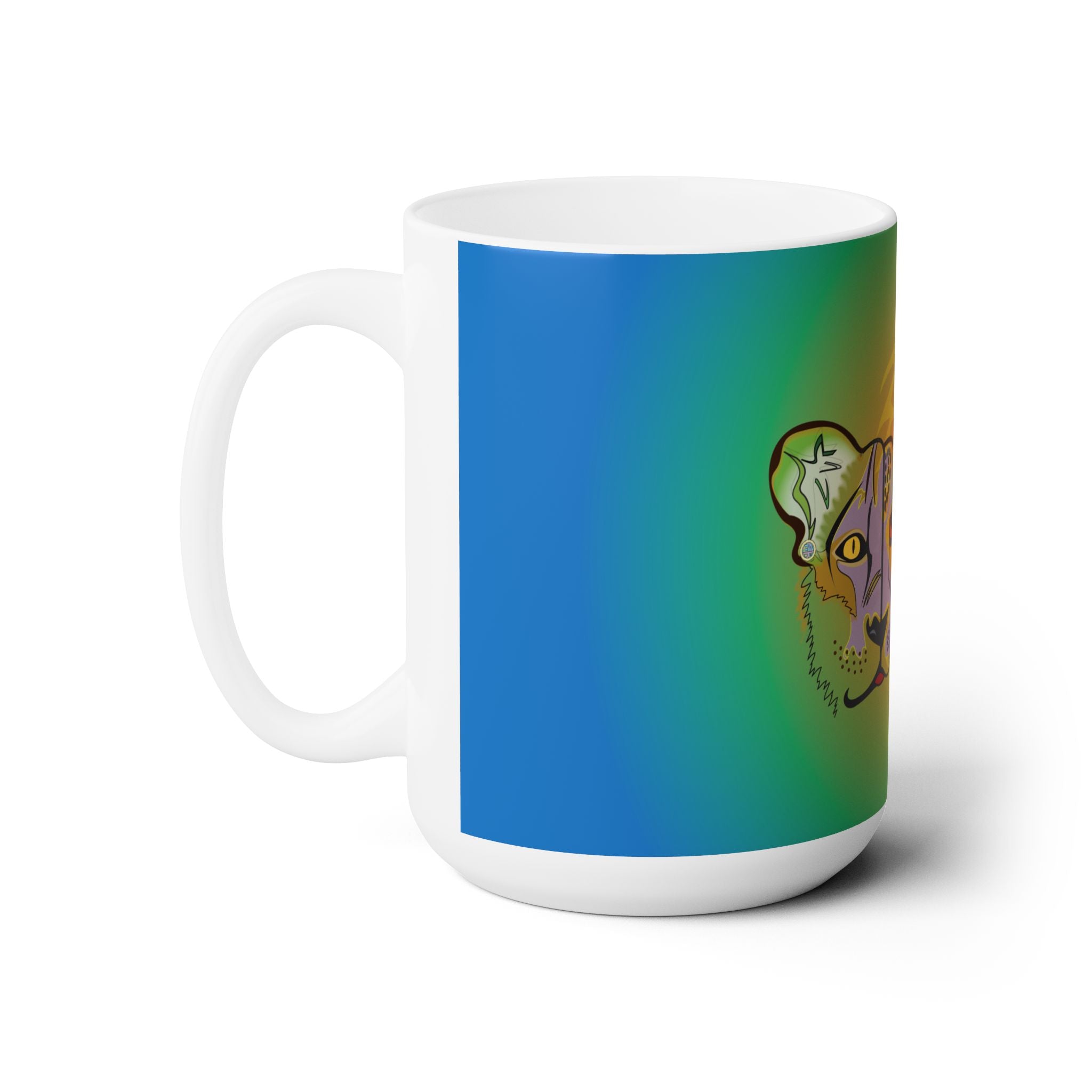 Big Cat Trio Mug 15oz
