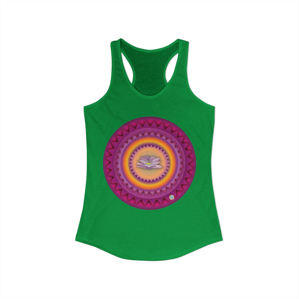 Lotus Petals Racerback Tank