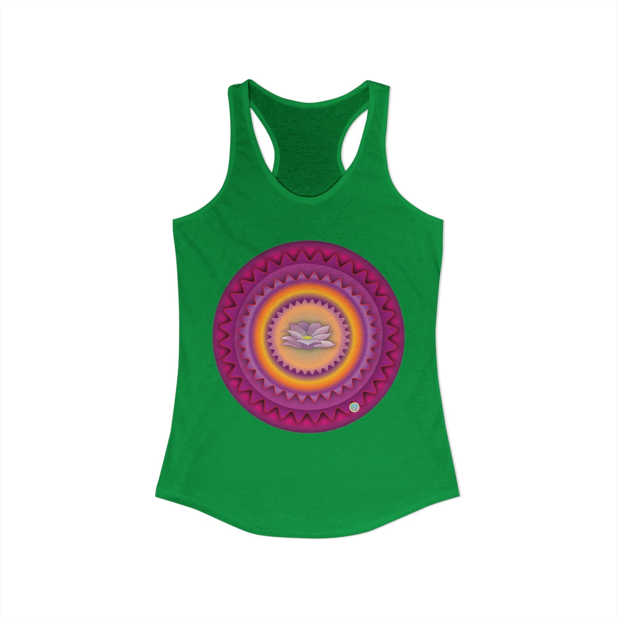 Lotus Petals Racerback Tank