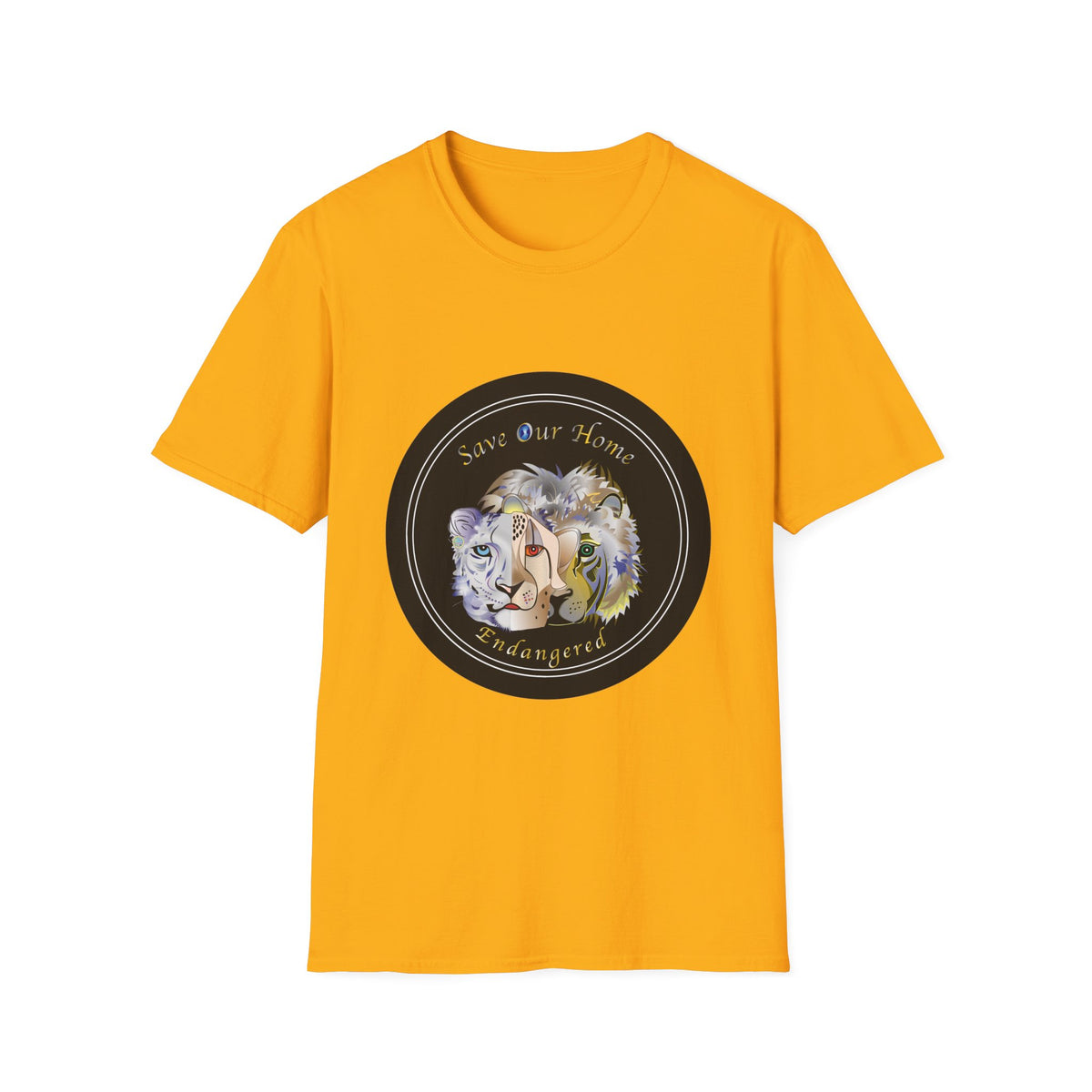 Cat Trio Unisex Softstyle T-Shirt