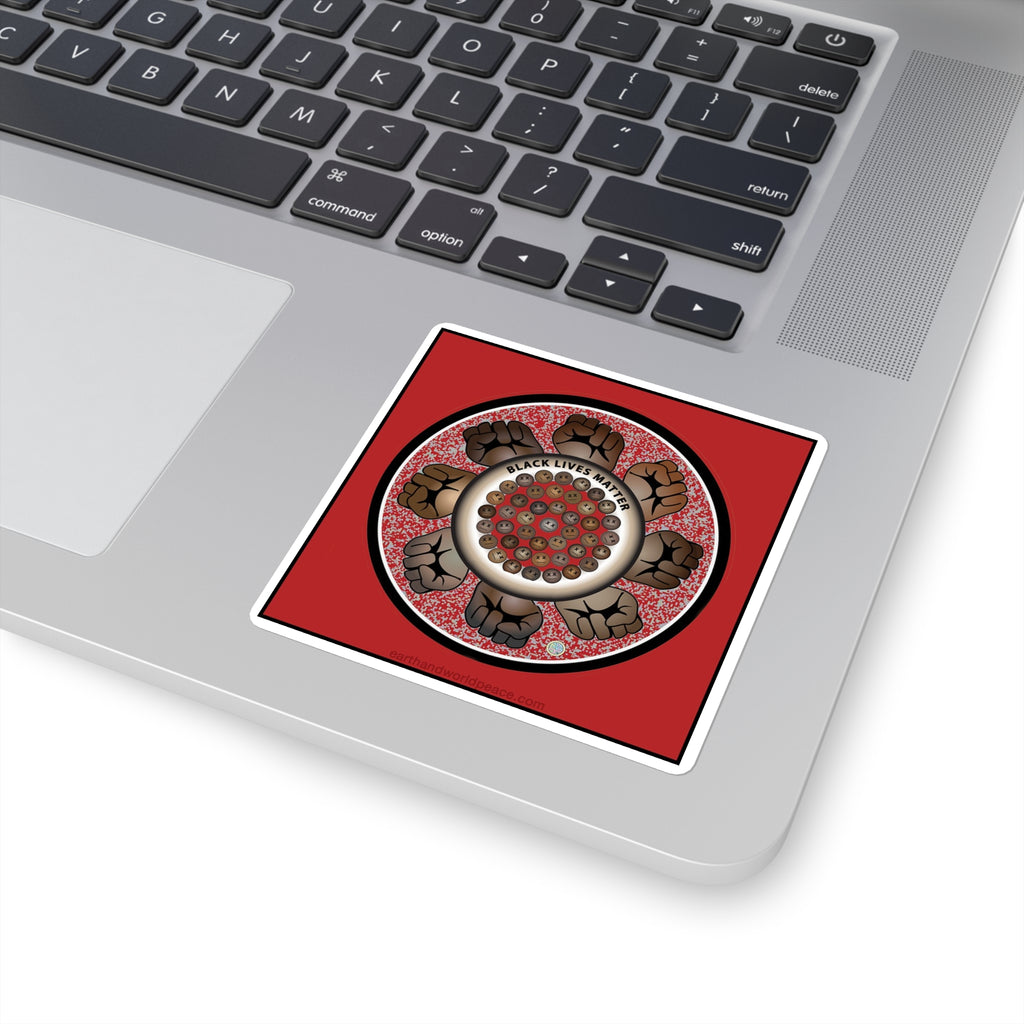 Black, & Brown Lives Matter Stickers